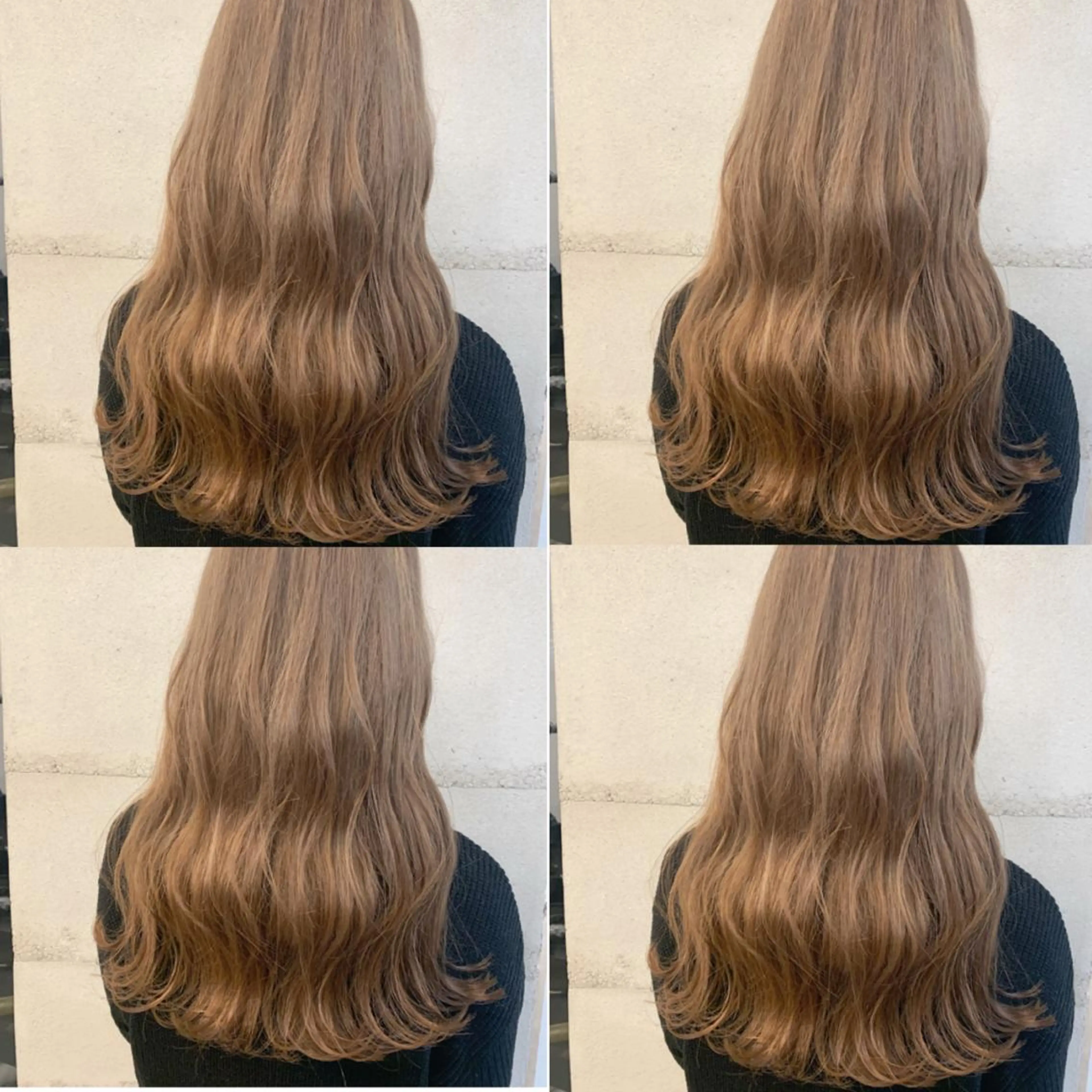 ロング カラー 透明感/オリーブ/ グレージュ/YUKAのヘアスタイル