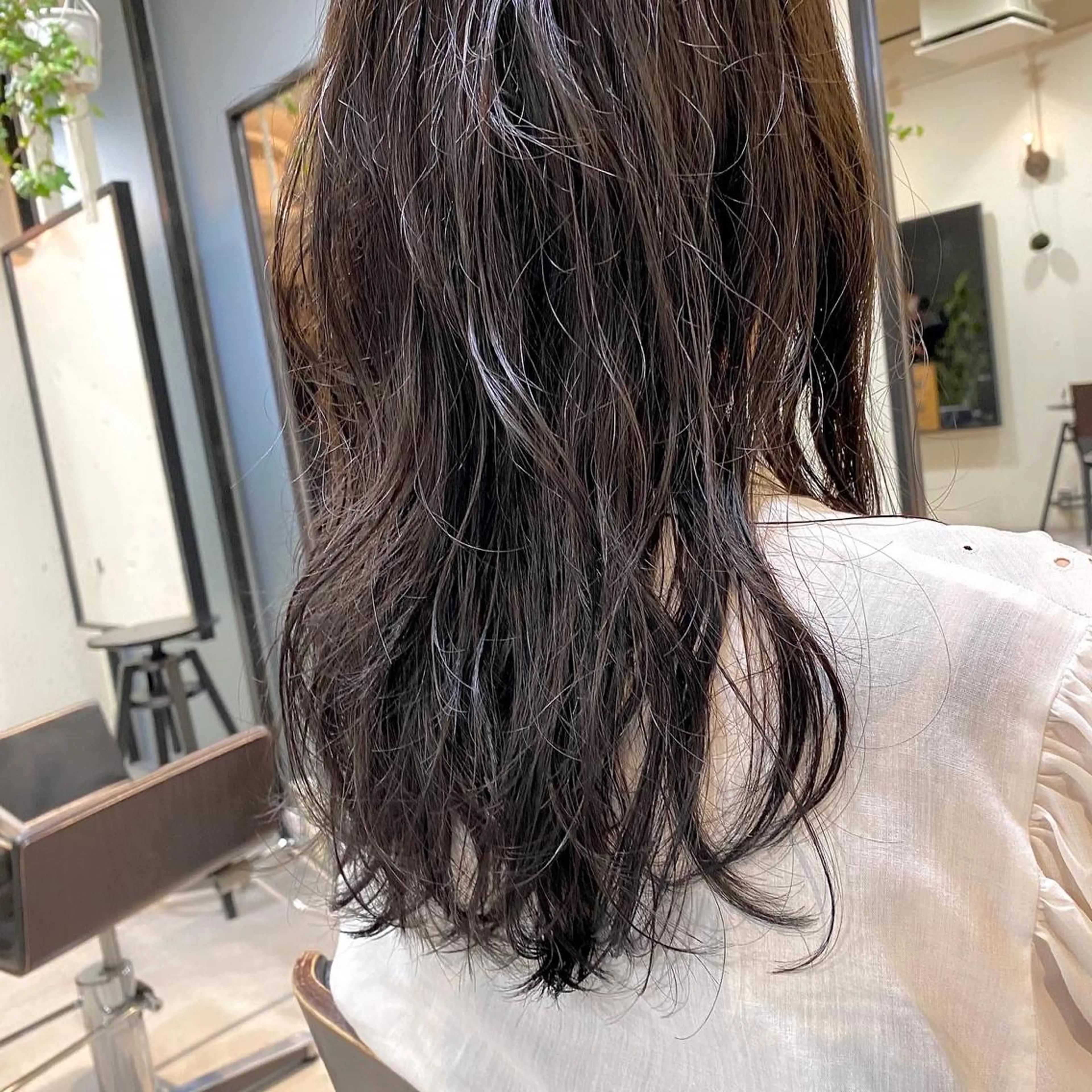 セミロング カラー パーマ カット ヘアカラー パーマ トリートメント ヘッドスパ 【ダメージレス施術】 【透明感】北村 拓也のヘアスタイル