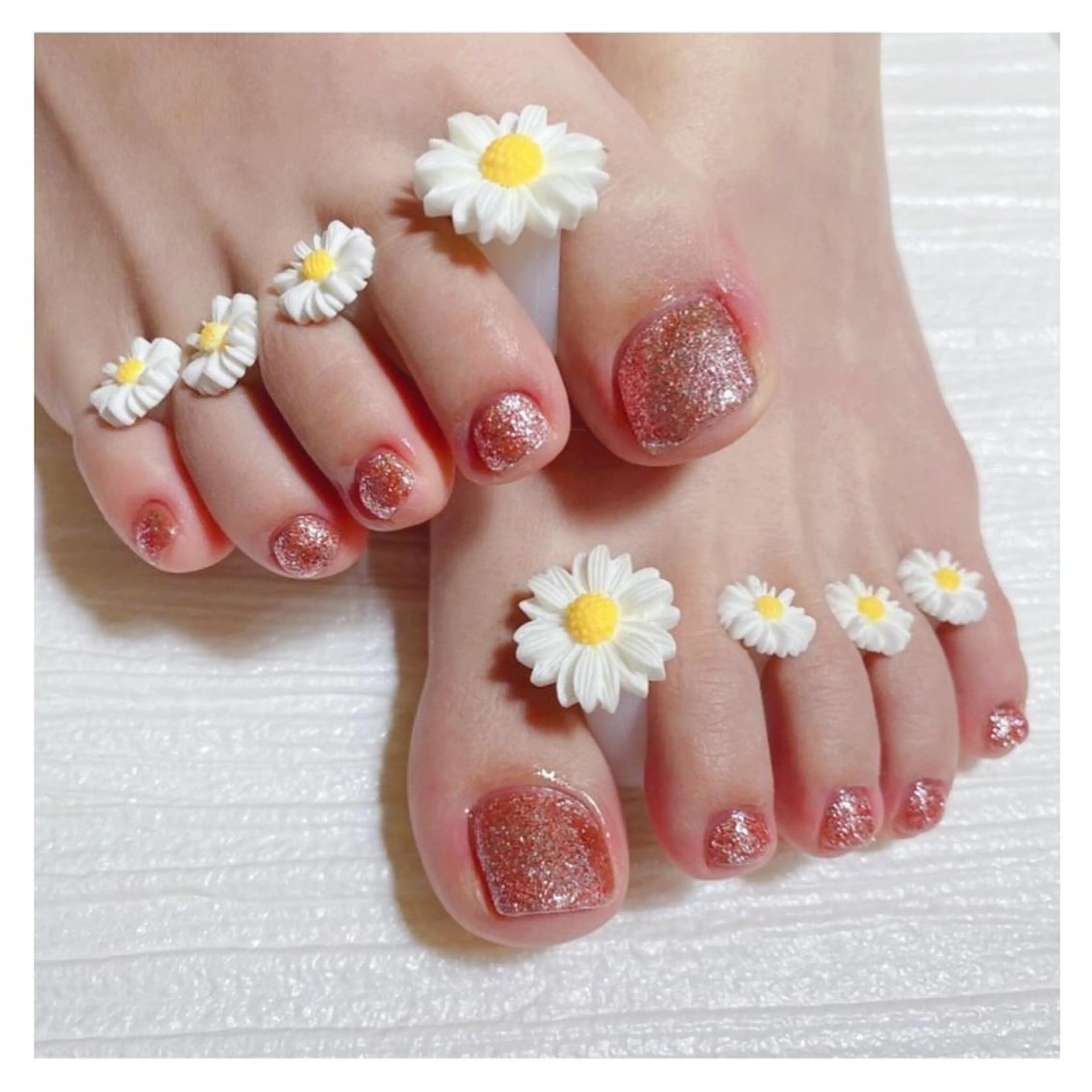 【フットネイル】 ワンカラーの写真