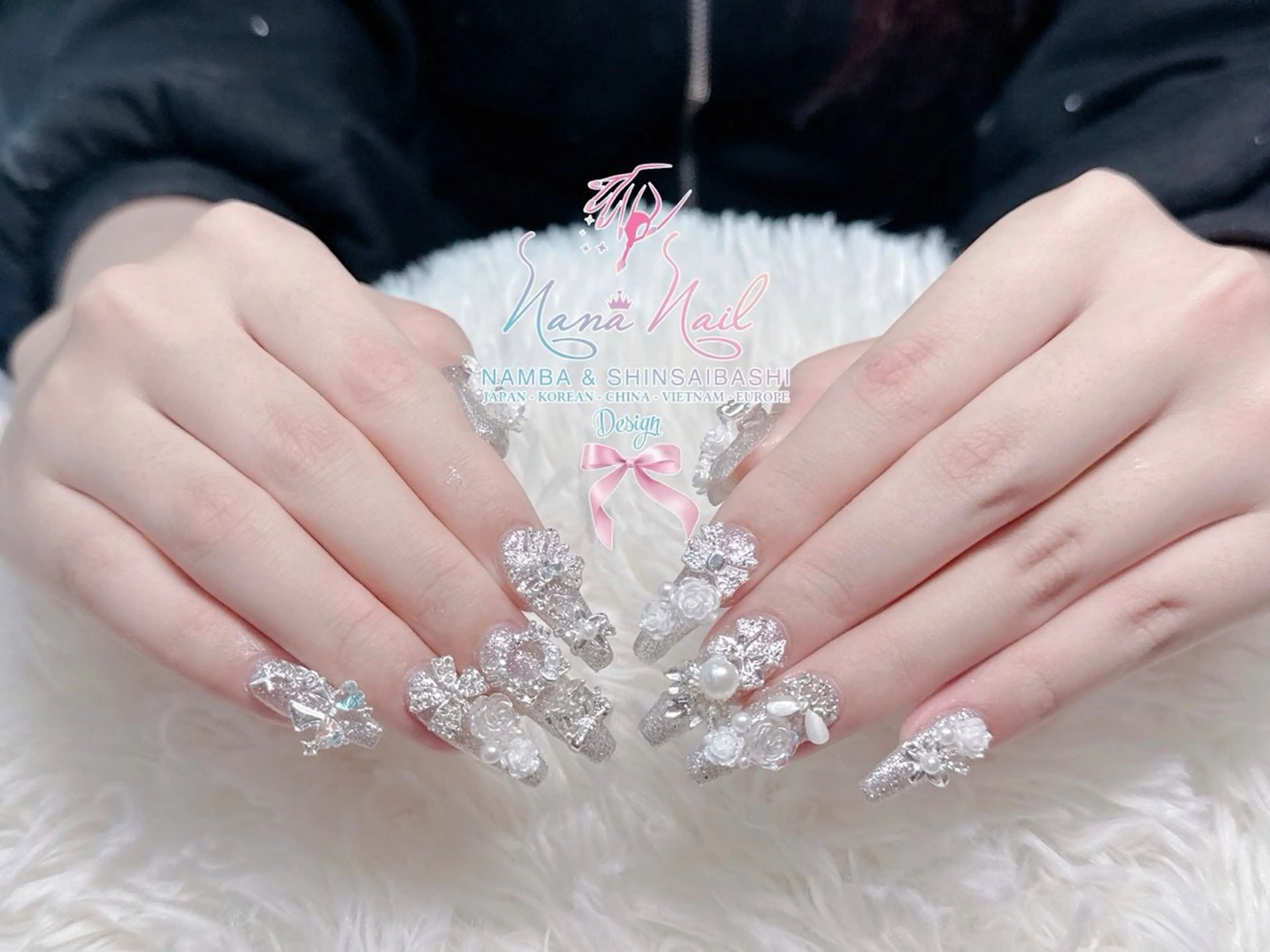 ネイル チークネイル 桜ネイル フラッシュネイル フットネイル ジェルネイル ハンドネイル ７９LINA NAIL 心斎橋店所属・リナネイル アメ村心斎橋店のネイルデザイン