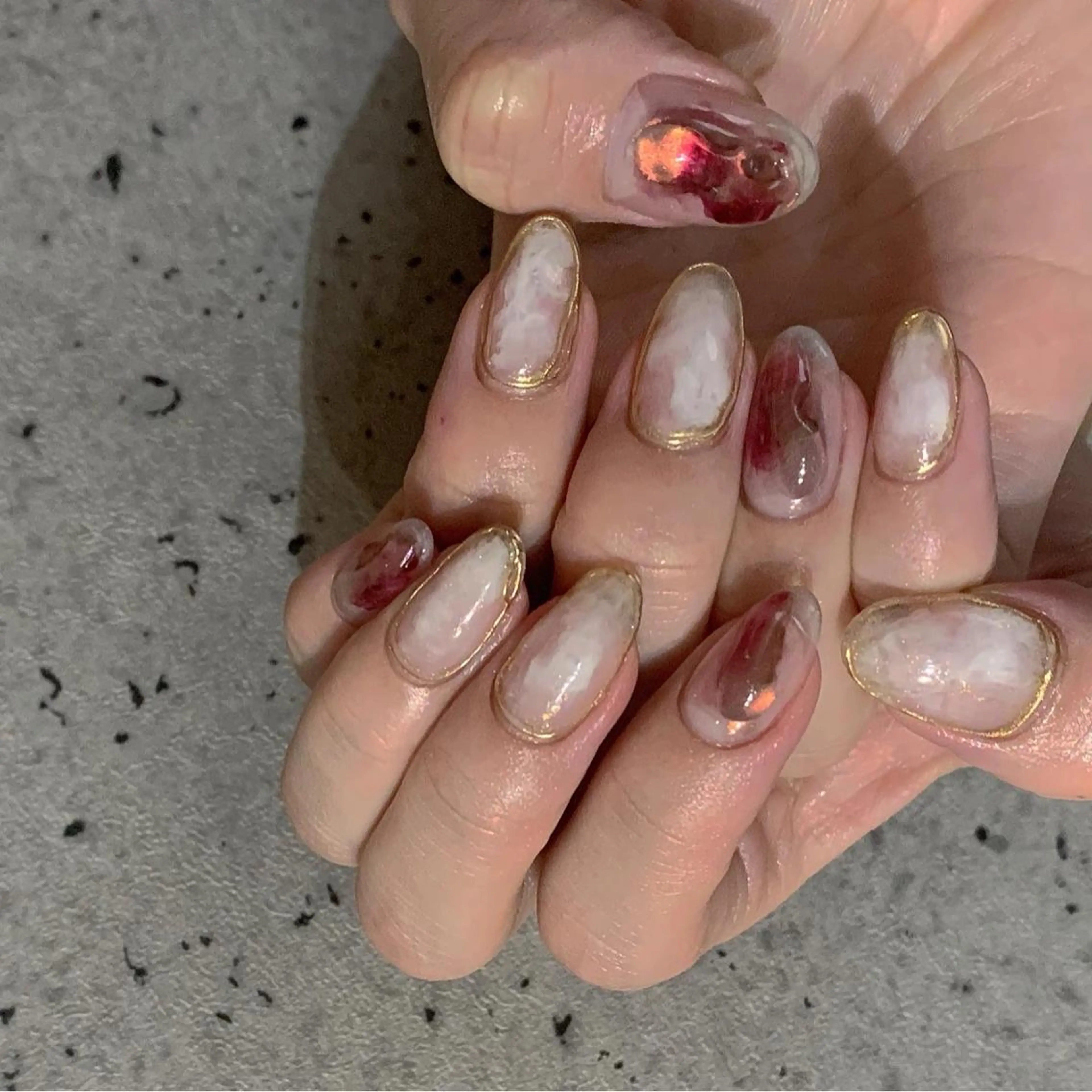 ネイル ハンドネイル ハンドケア lyly.nail所属・lylynail YUUKAのネイルデザイン