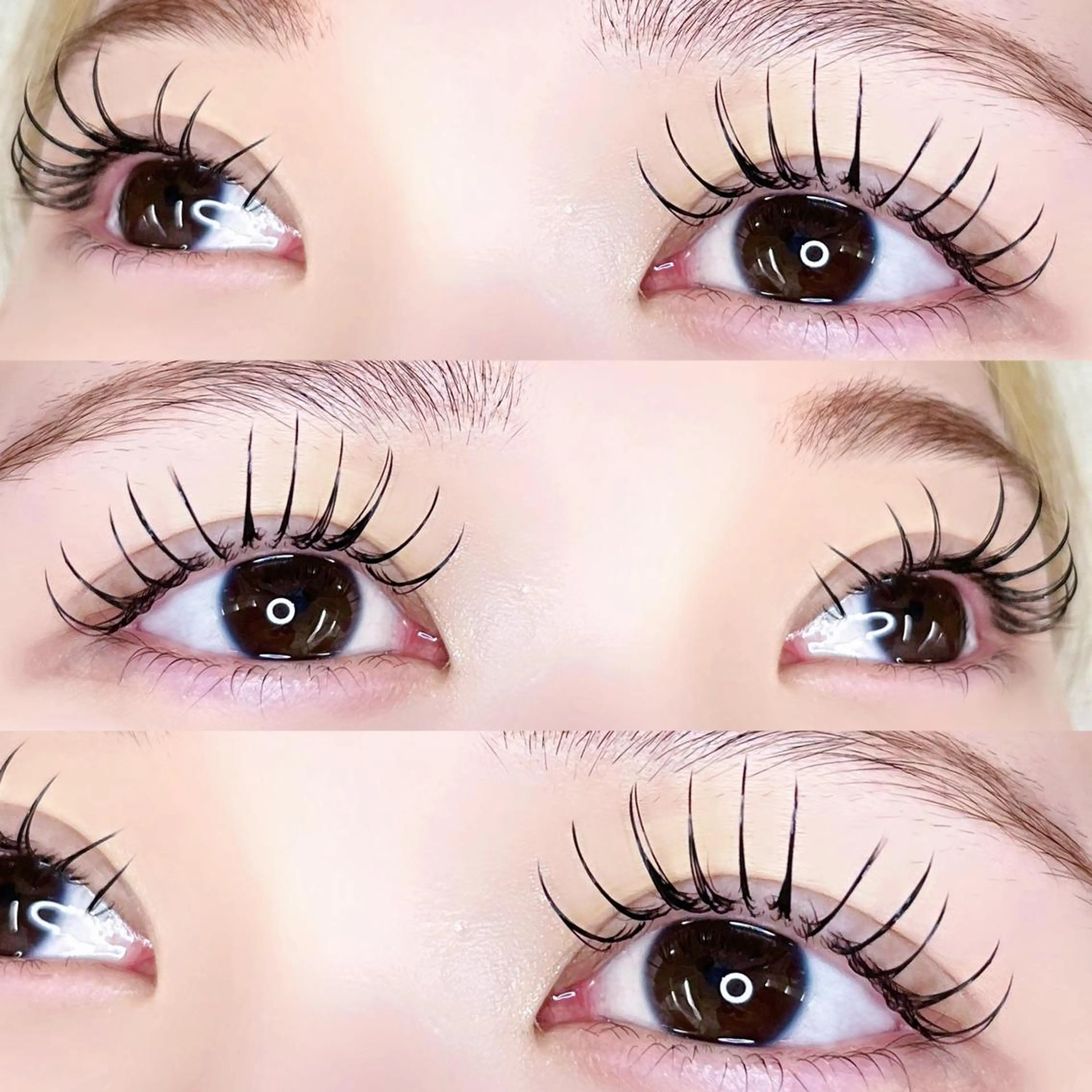 マツエク・マツパ フラットラッシュ マツエク ゆいな 💖のマツエク・マツパデザイン