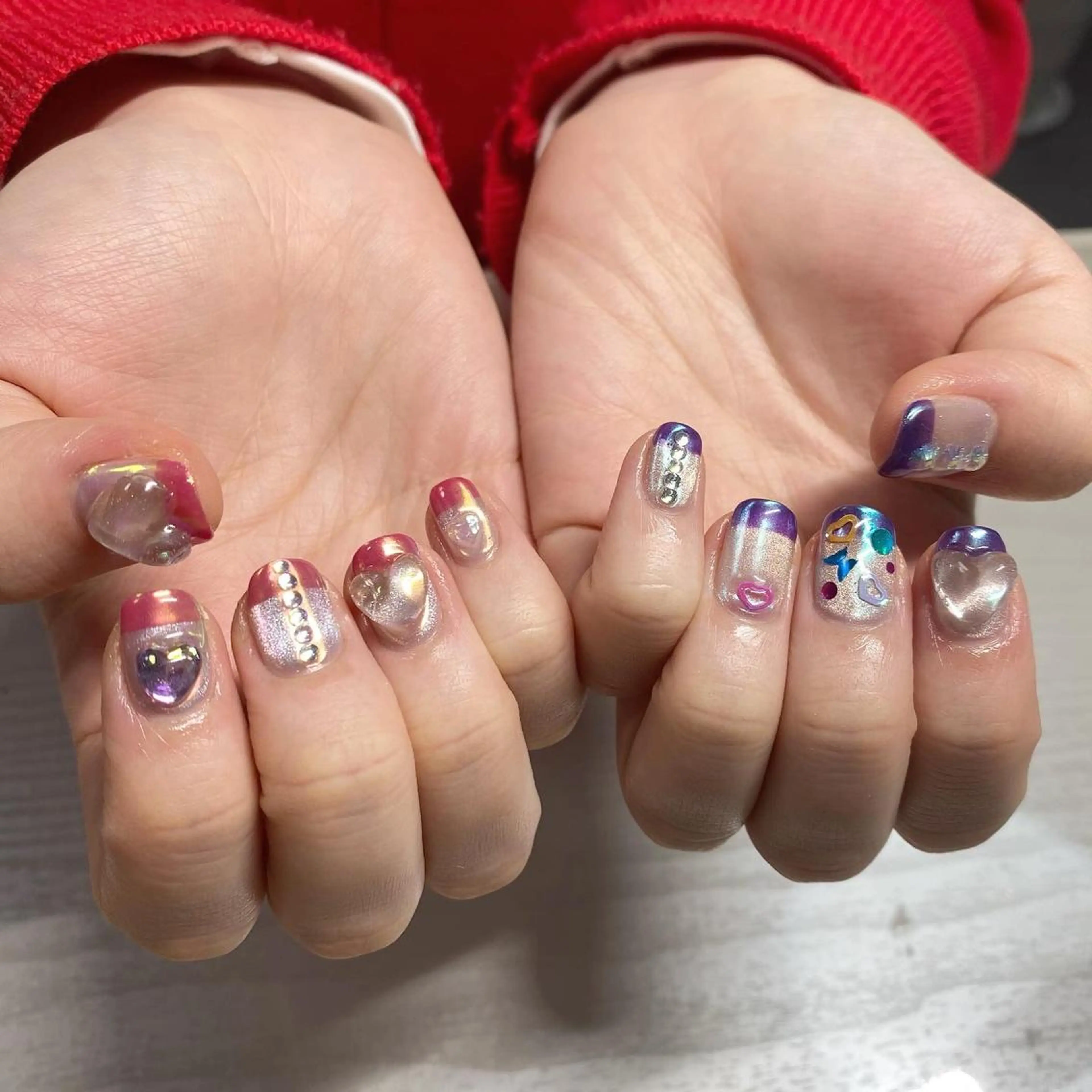 ネイル I P'ink nail salon所属・I pinknail 韓国風·持ち込み専門のネイルデザイン