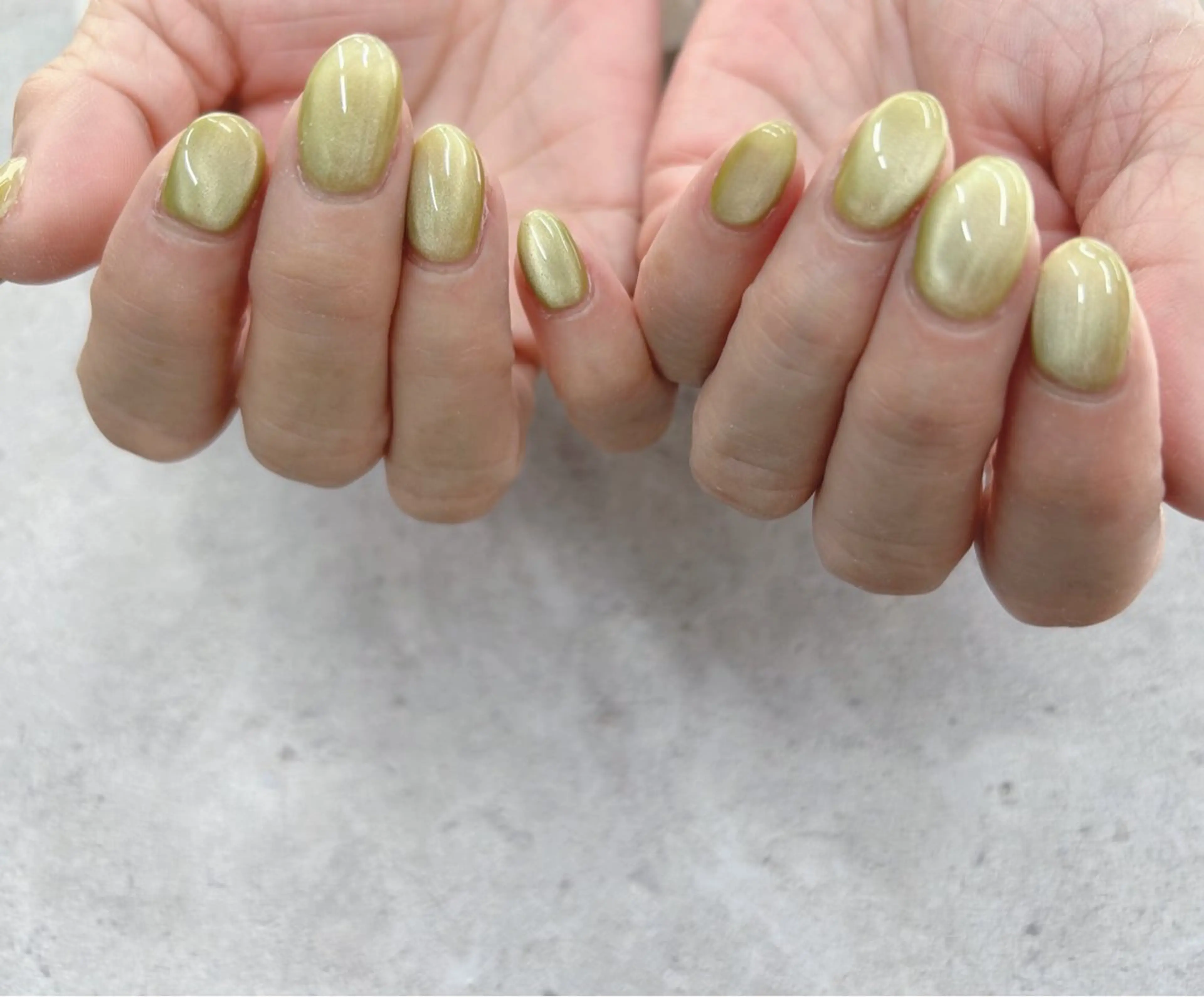 ネイル マグネットネイル ピスタチオネイル ハンドネイル Nail Salon agré所属・agré ネイルサロン　アグレのネイルデザイン