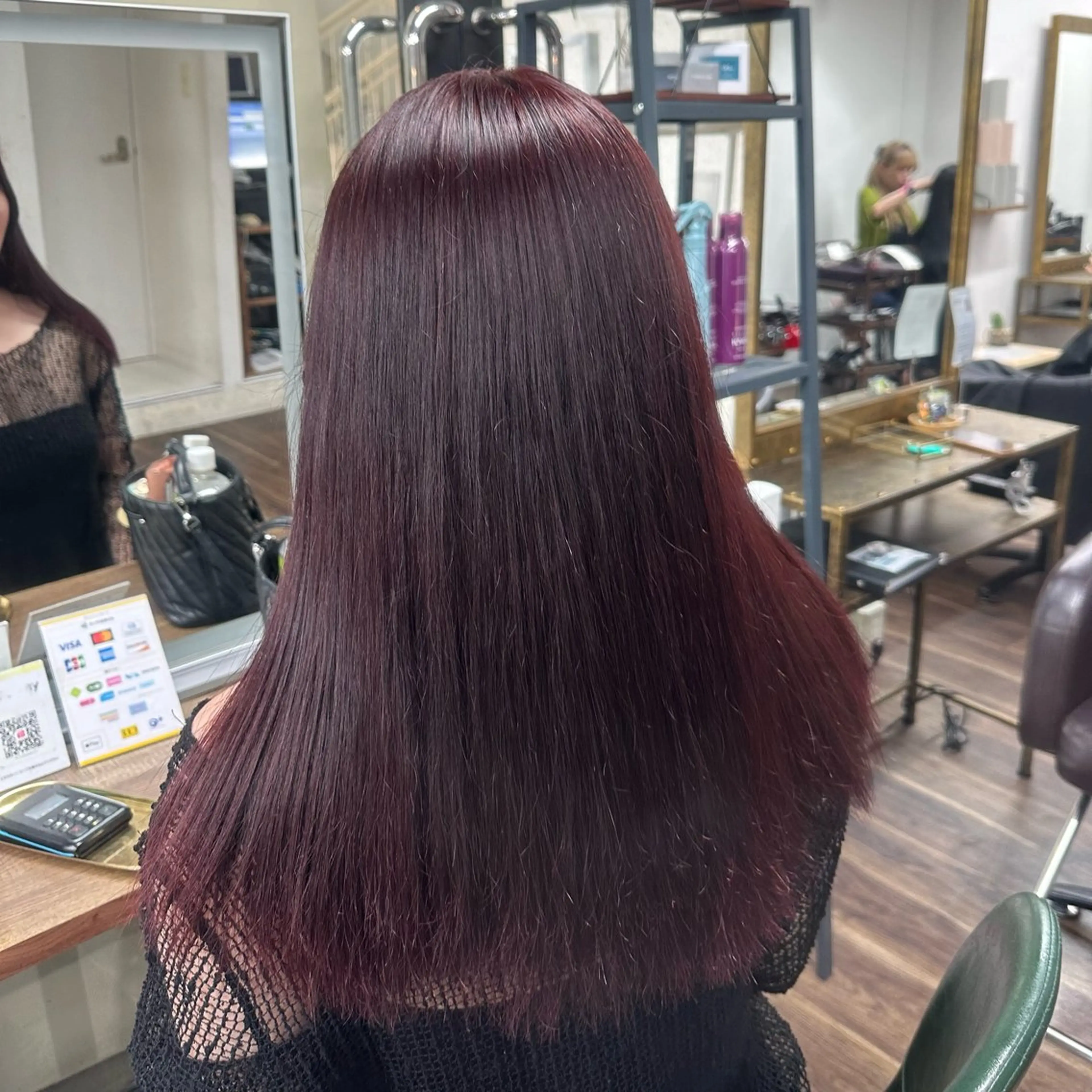 ロング カラー 韓国風ヘア ヘアカラー 透明感カラー/外苑前 /MIRAI🇰🇷のヘアスタイル