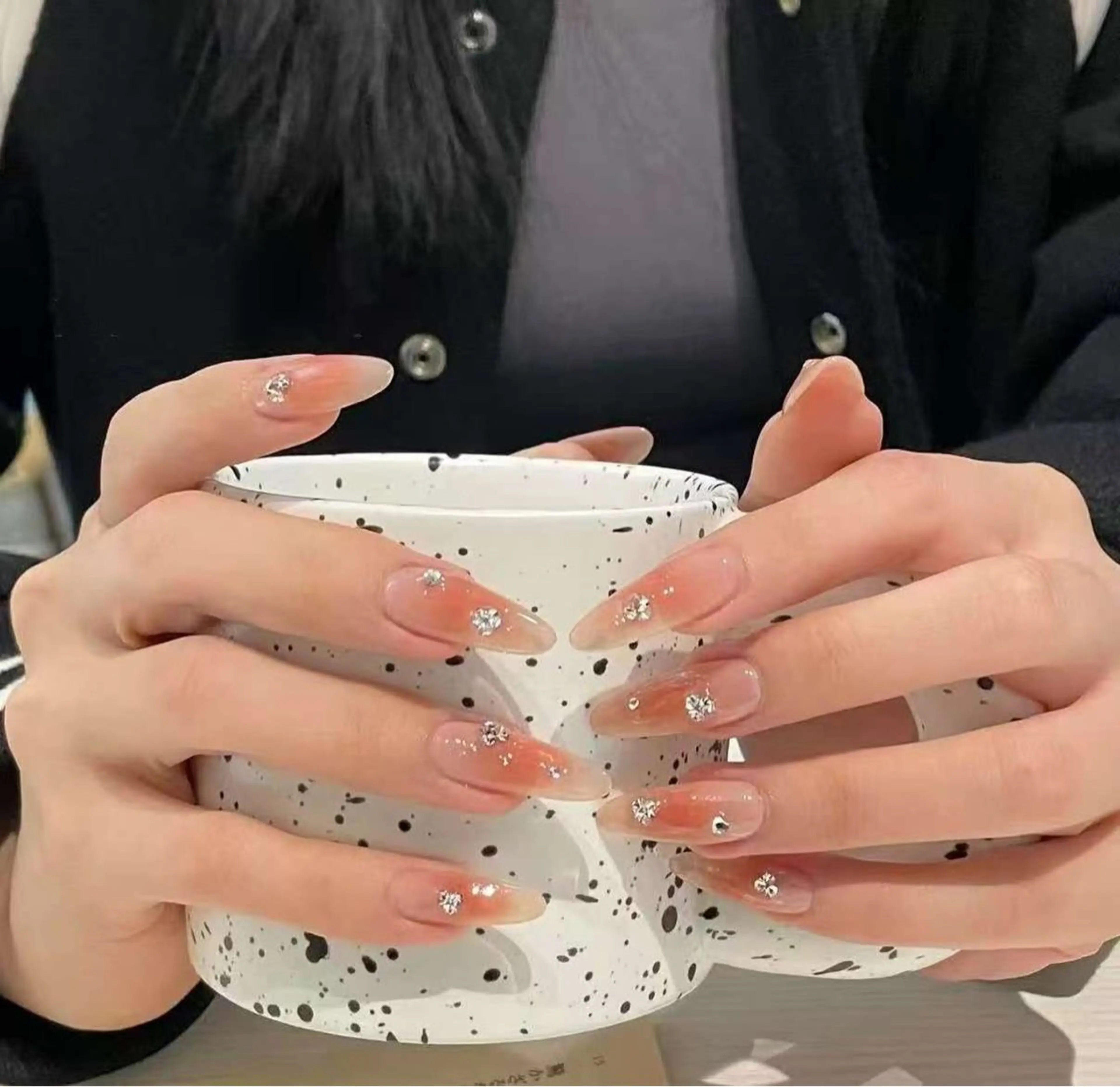 ネイル オーロラネイル フラワーネイル フットネイル フレンチネイル ジェルネイル ハンドネイル BabyYouMi ねねのネイルデザイン