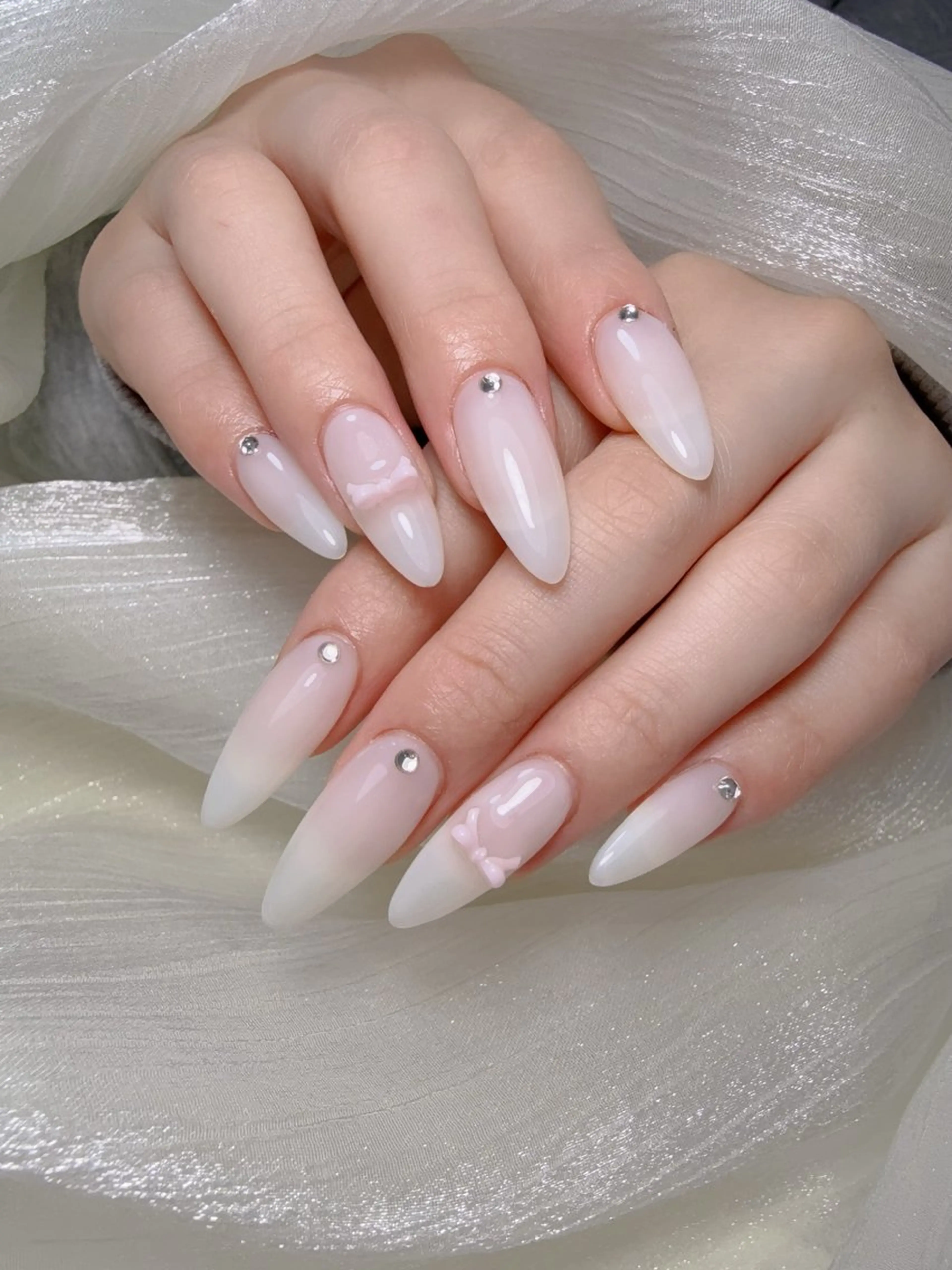 カラー ベージュカラー ピンクカラー ハンドネイル nami ナミのネイルデザイン