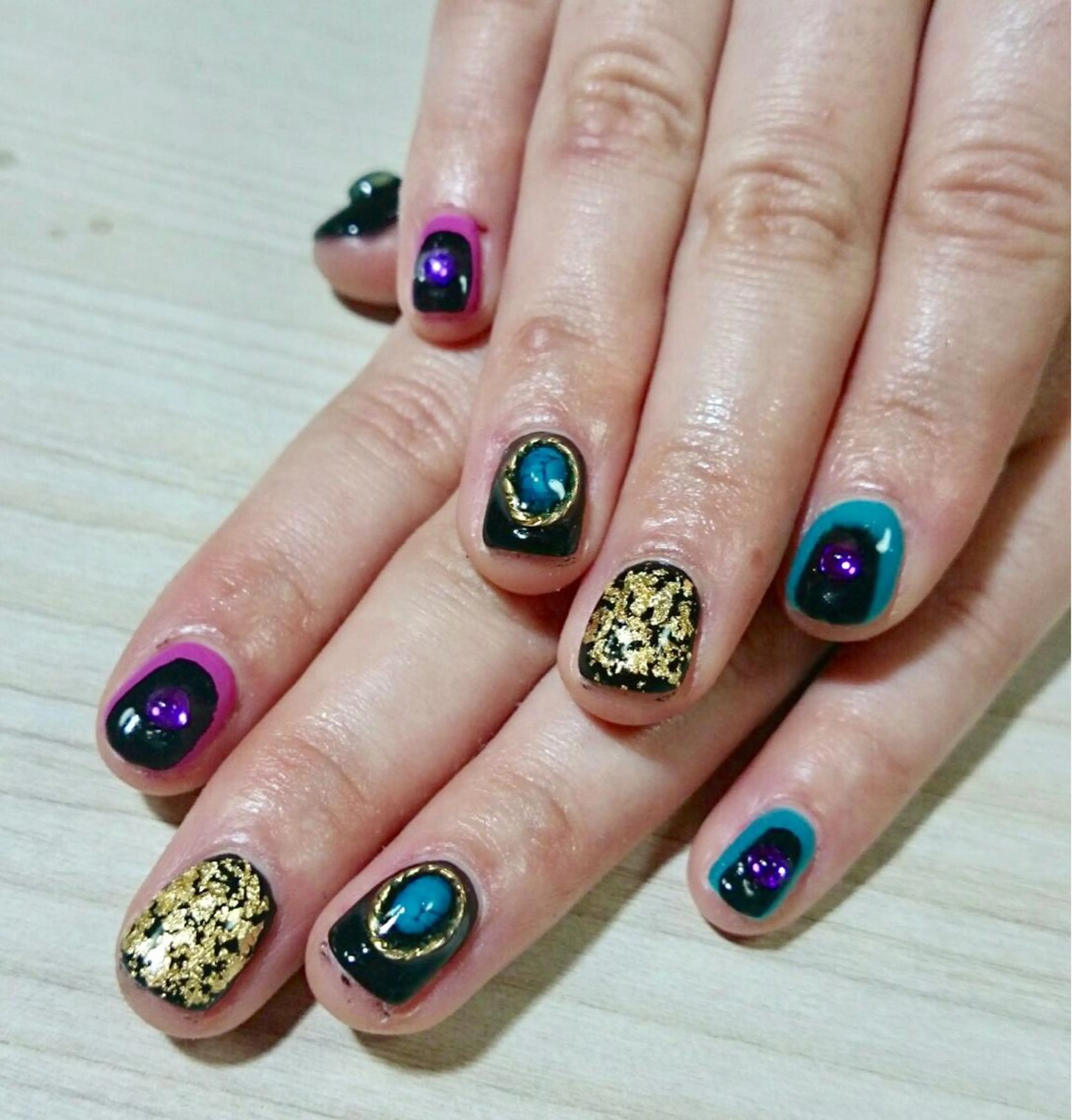 ネイル アートネイル 安藤 Charlotteのネイルデザイン