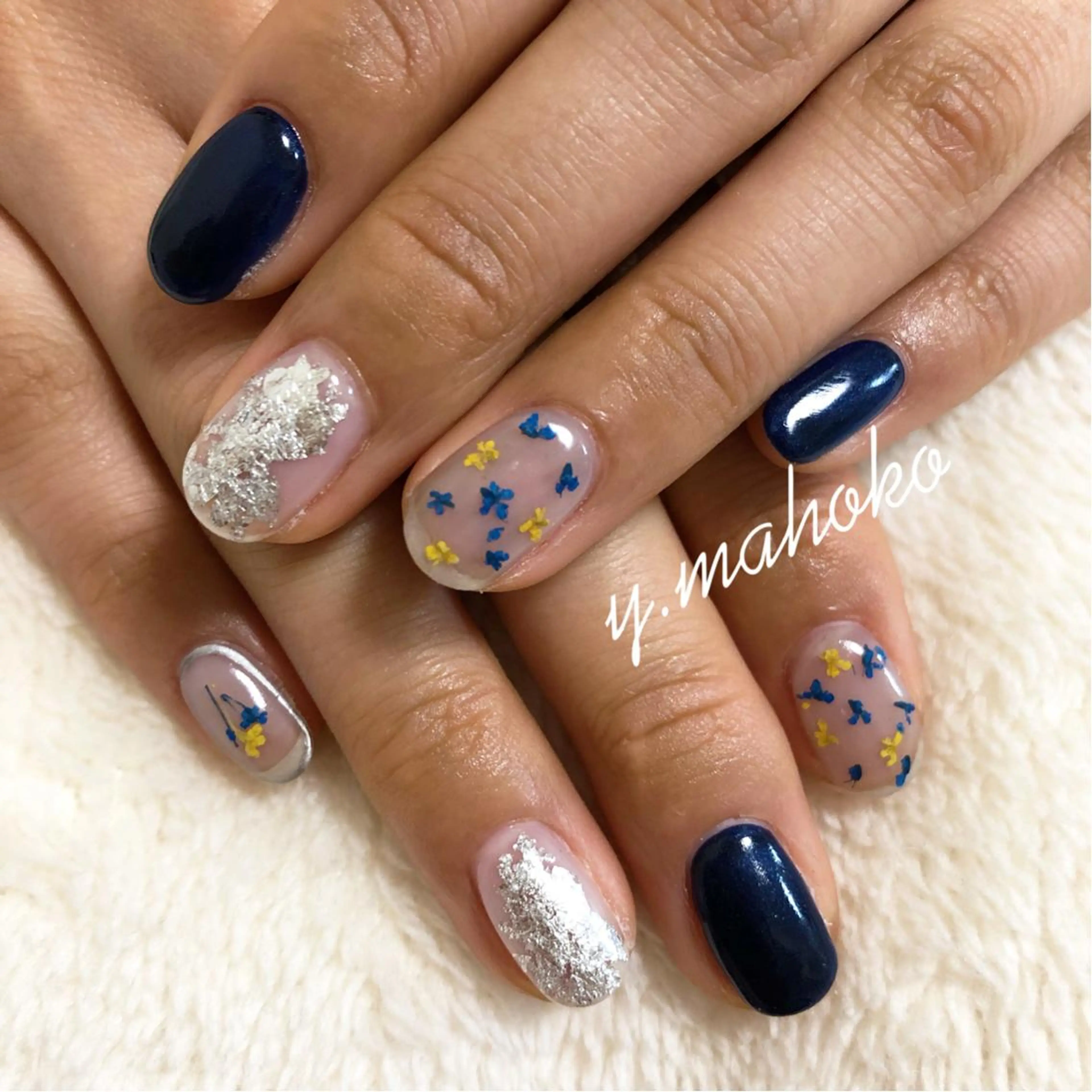 ネイル ハンドネイル She nail studio 原宿所属・パラジェル有/ スカルプ/mahoのネイルデザイン