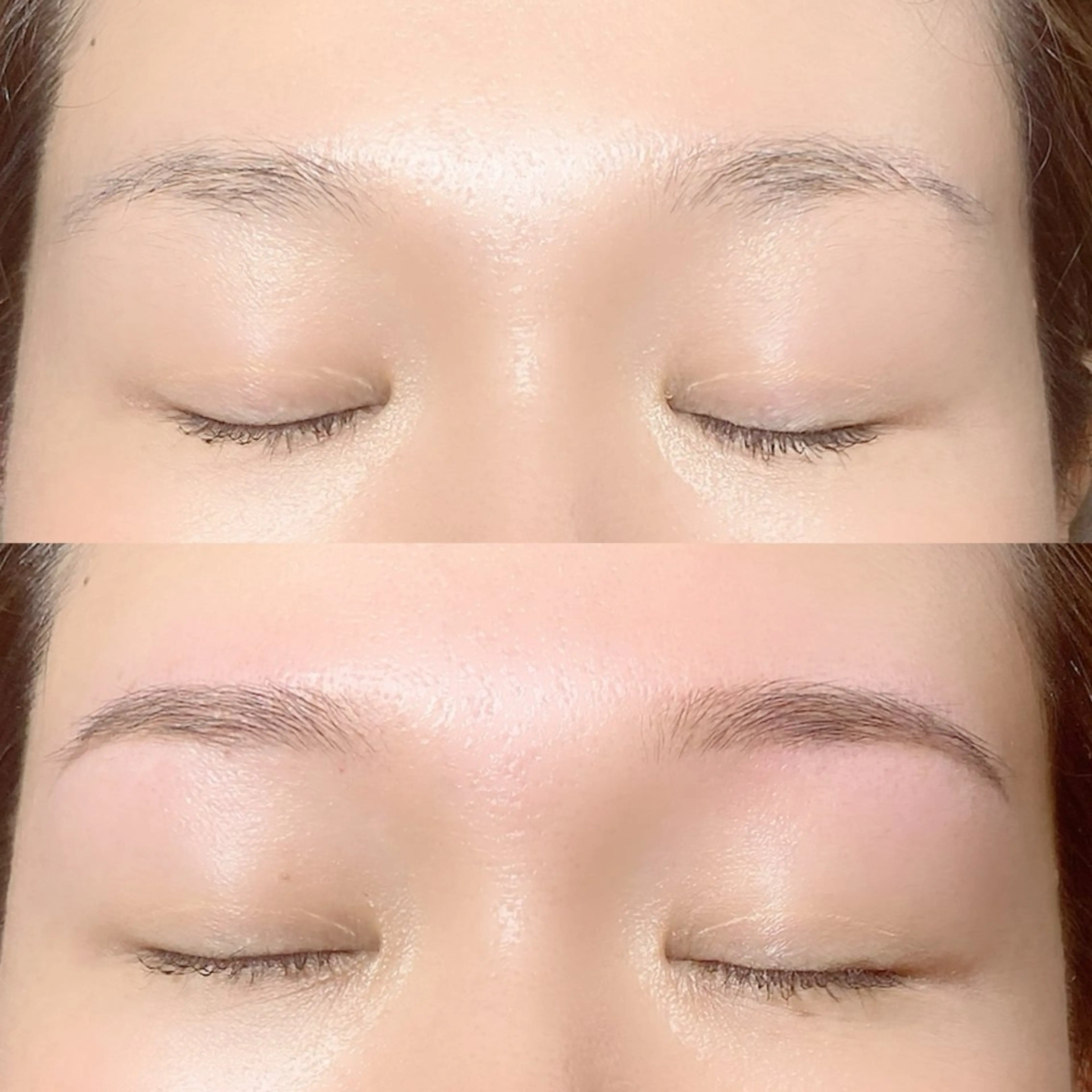 アイブロウ 眉毛ワックス脱毛 中居 真菜のマツエク・マツパデザイン