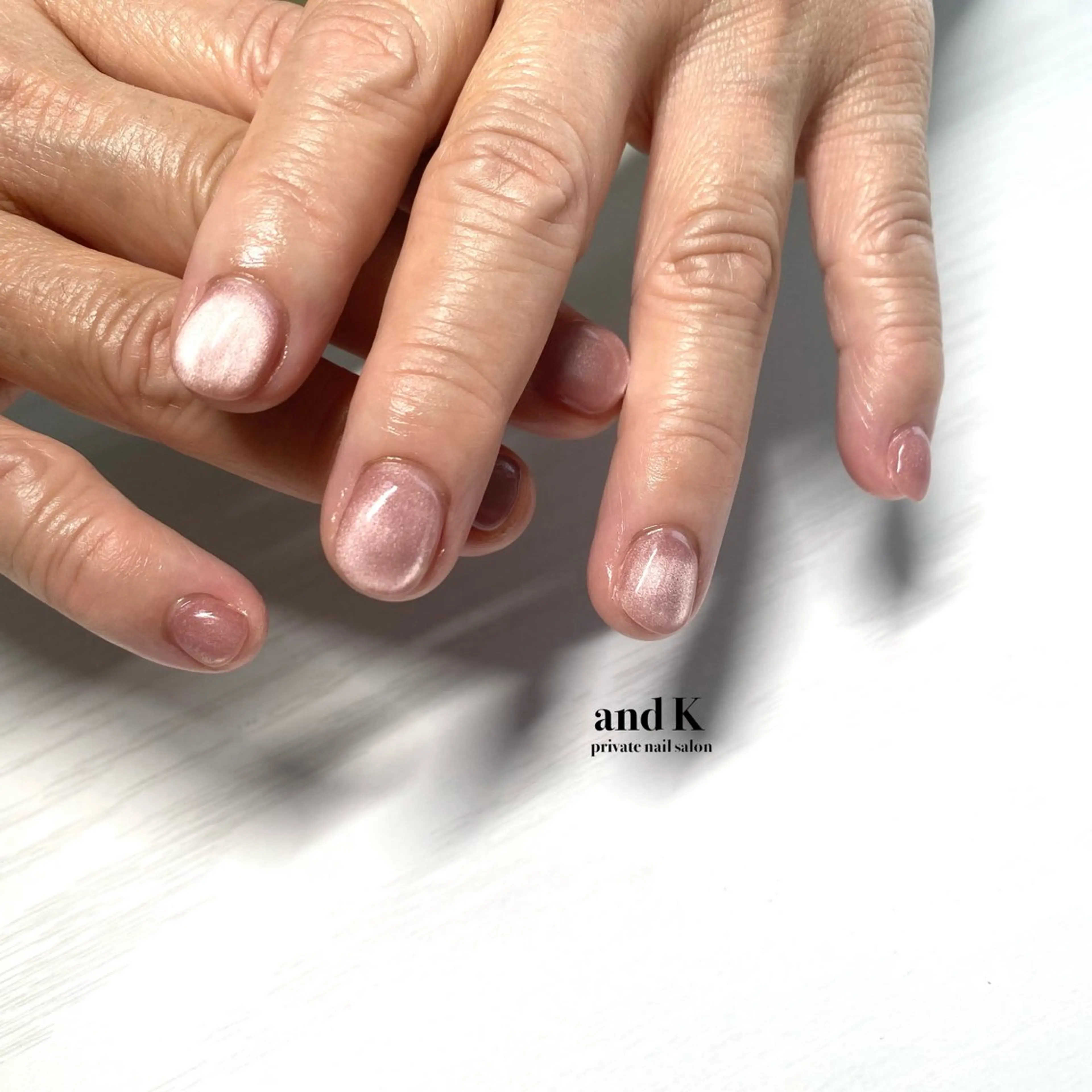 ネイル ピンク andK nail salonのネイルデザイン
