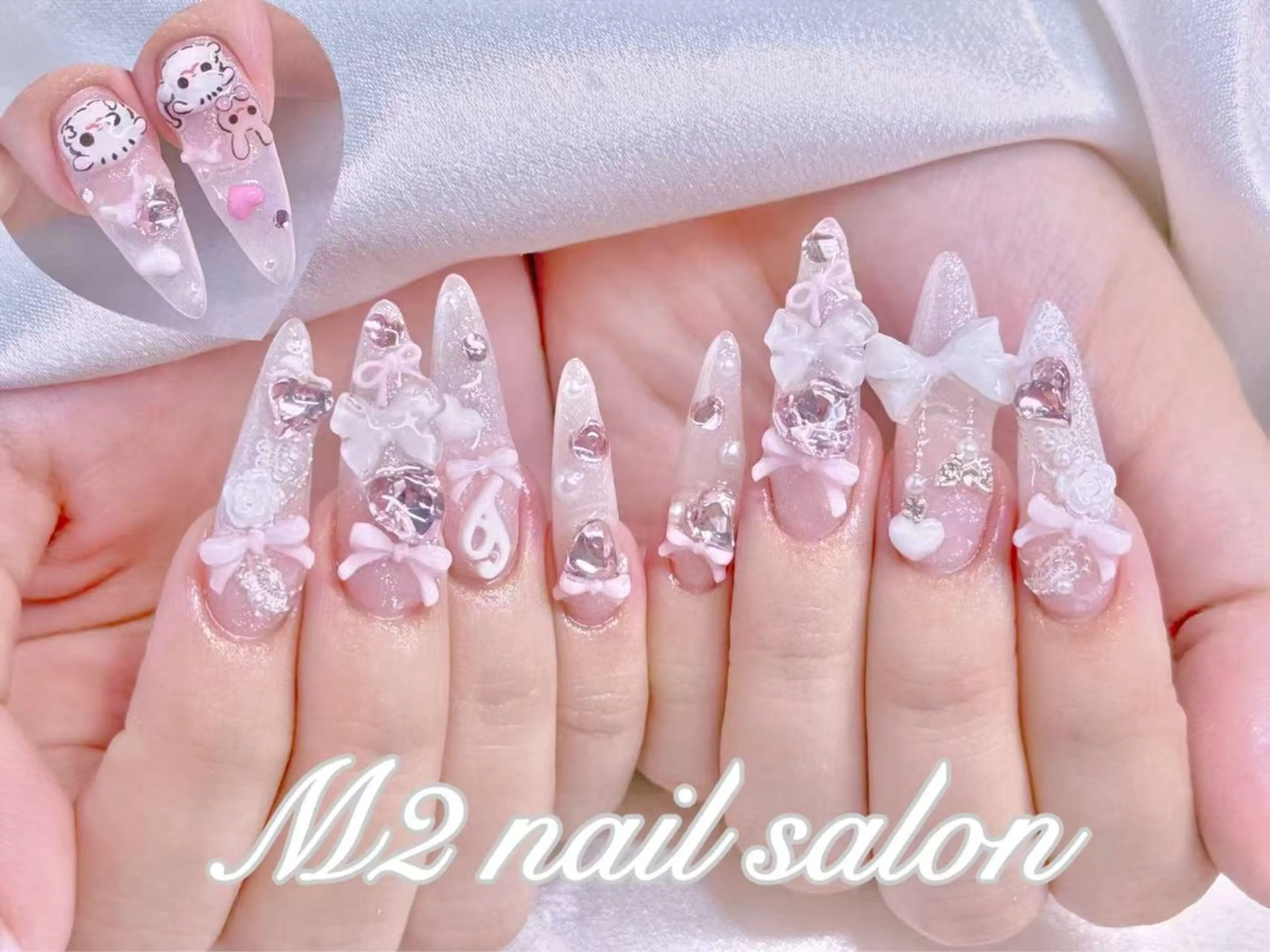 ネイル 長さだし専門店 M2 rikaのネイルデザイン