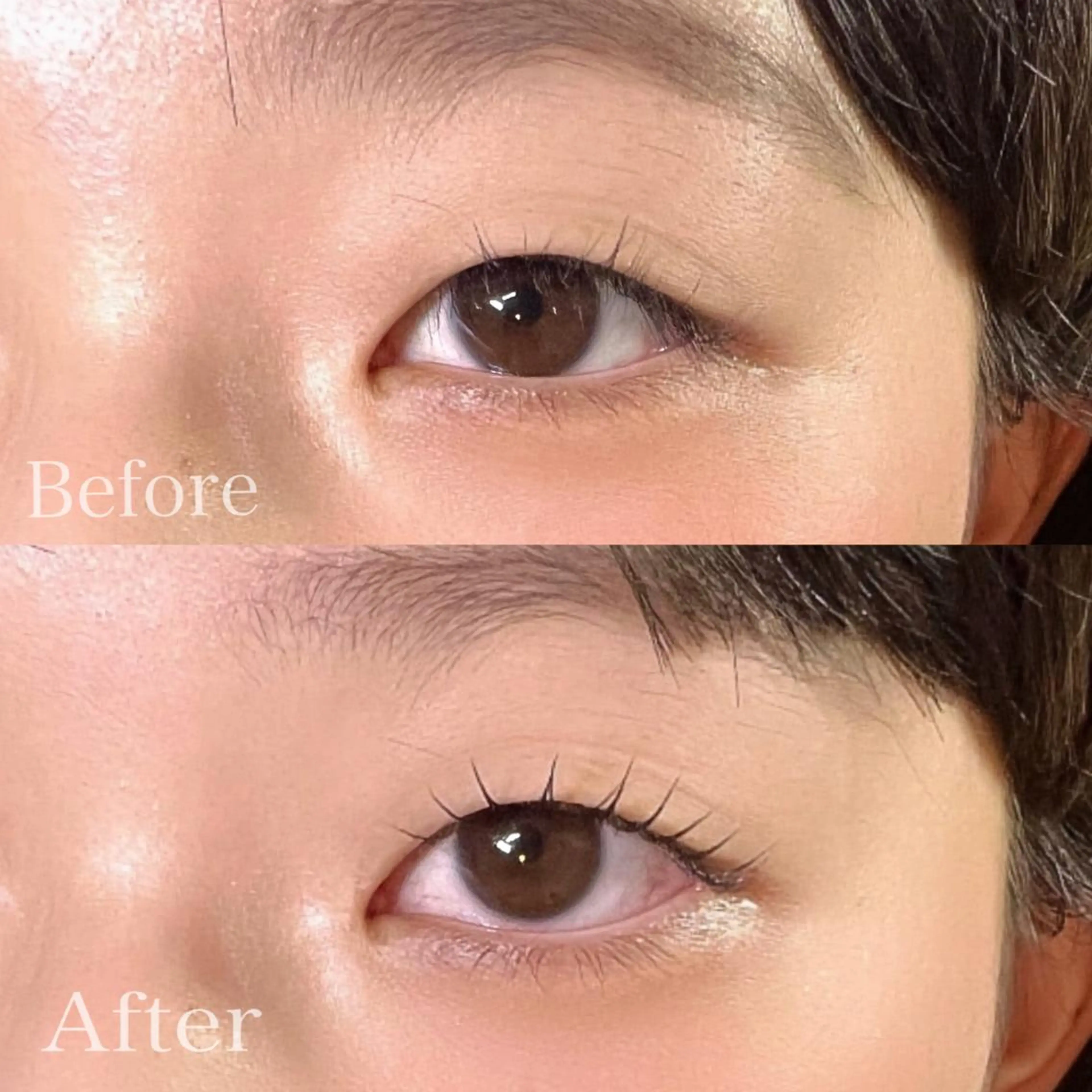 マツエク・マツパ パリジェンヌラッシュリフト 一重×まつ毛パーマ Liliane所属・吉田 彩花のマツエク・マツパデザイン