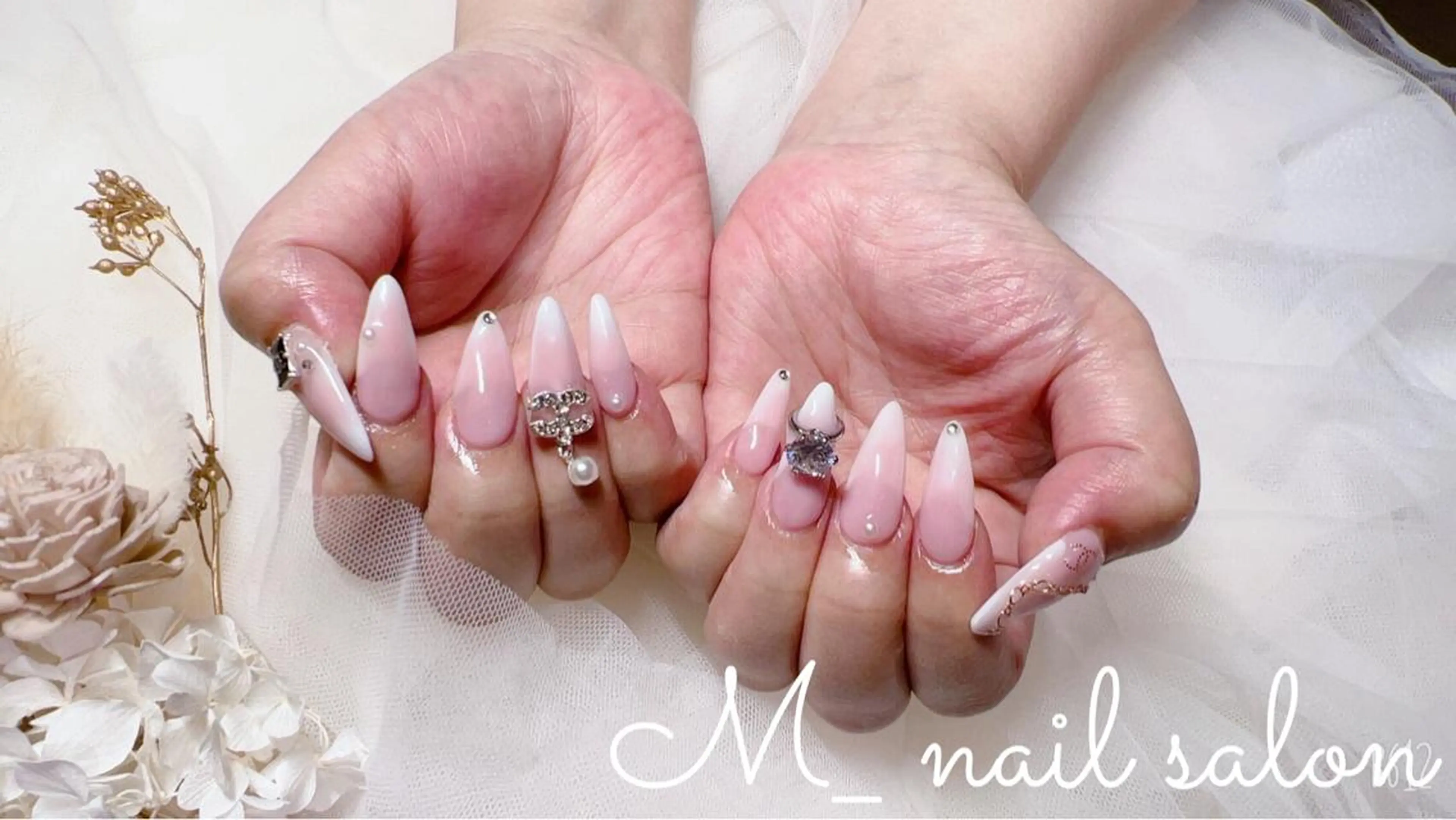 ネイル 持ち込み スカルプネイル M_nail salon所属・M_ nail salonのネイルデザイン