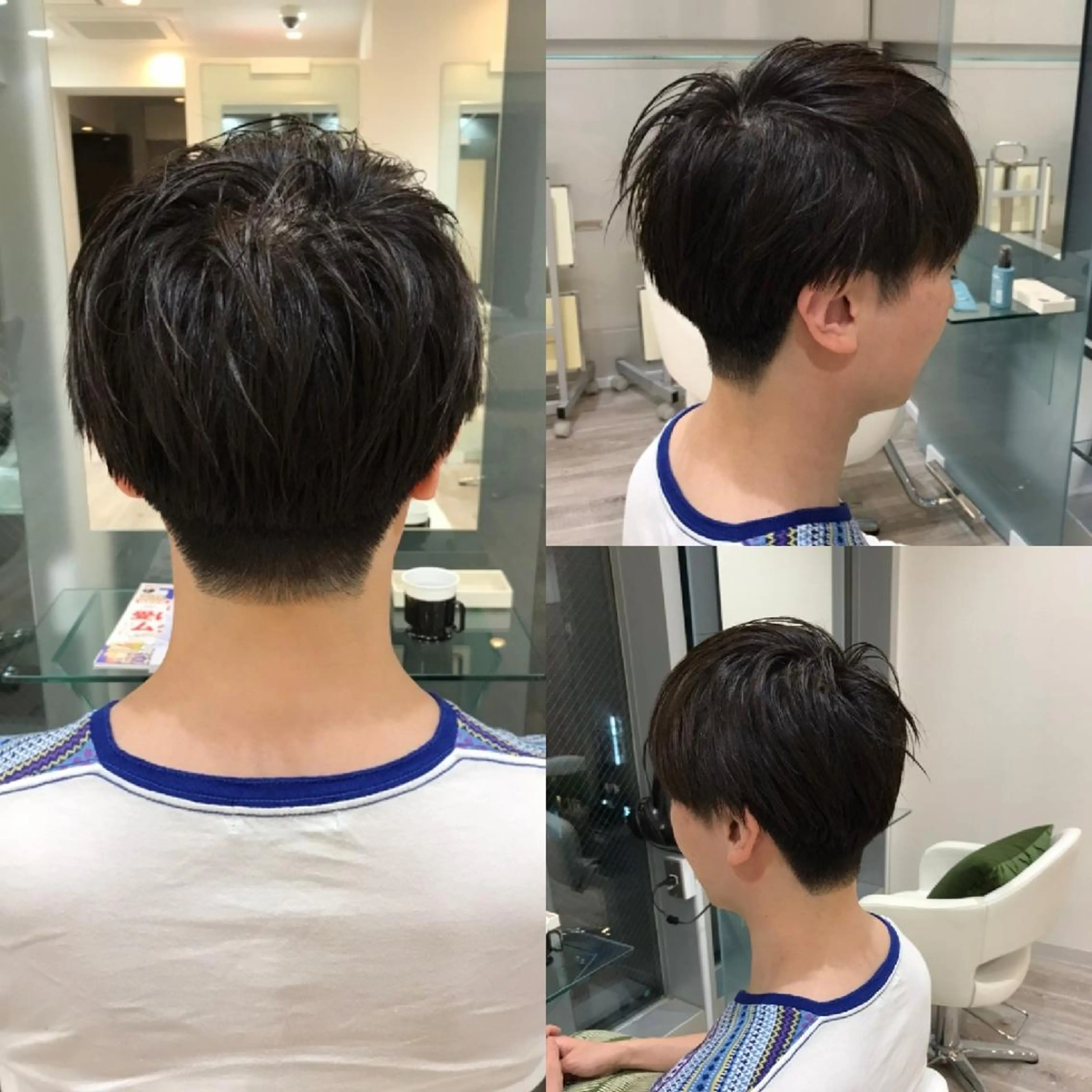 ショート カラー メンズ 全メニュー　トステア 使用　高見澤智行のヘアスタイル