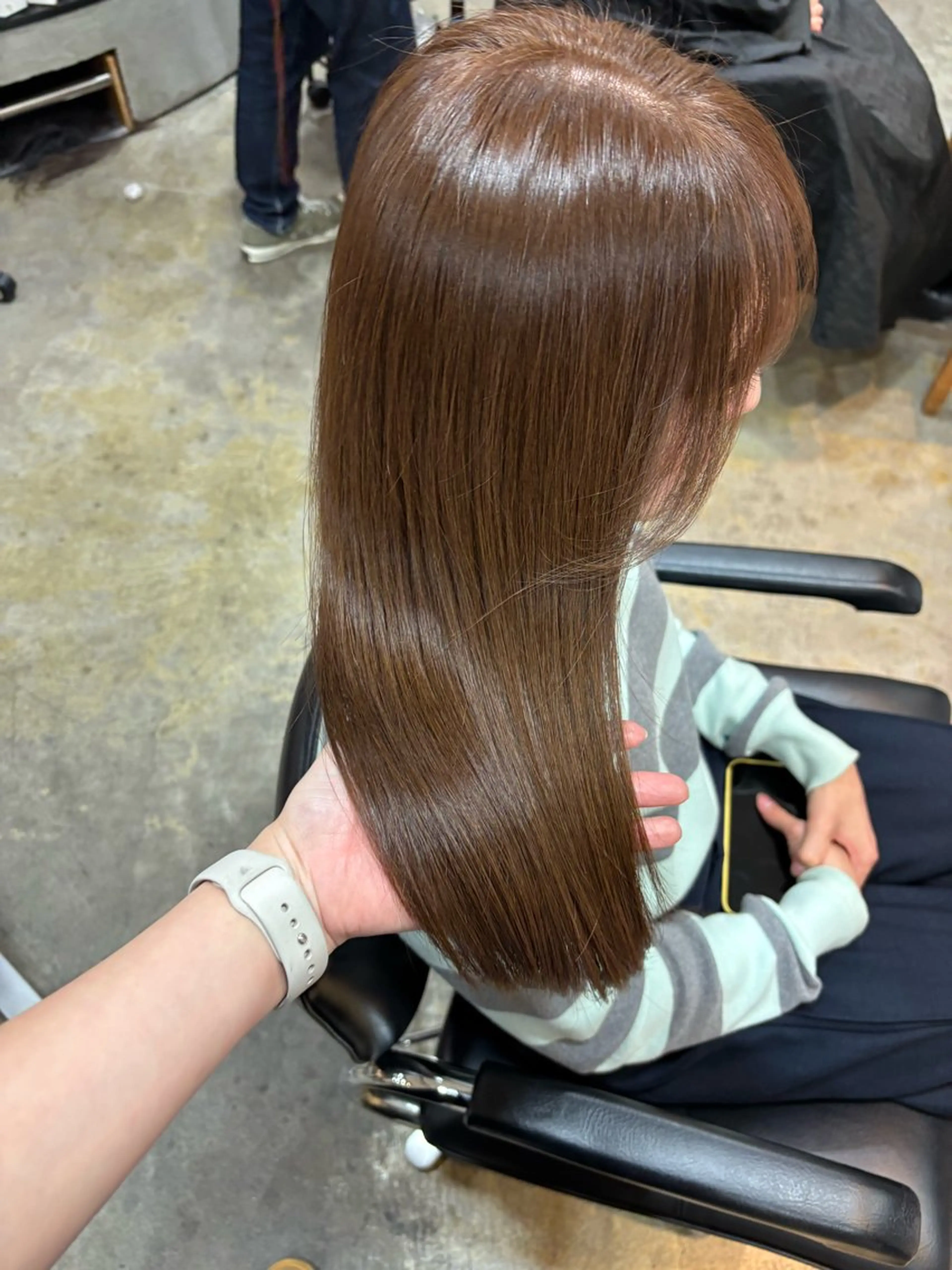 カラー ベージュカラー ブリーチ ブラウンカラー ブリーチなしカラー ヘアカラー トリートメント ヘッドスパ Liike所属・🎀透明感カラー🎀 Yurinoのヘアスタイル