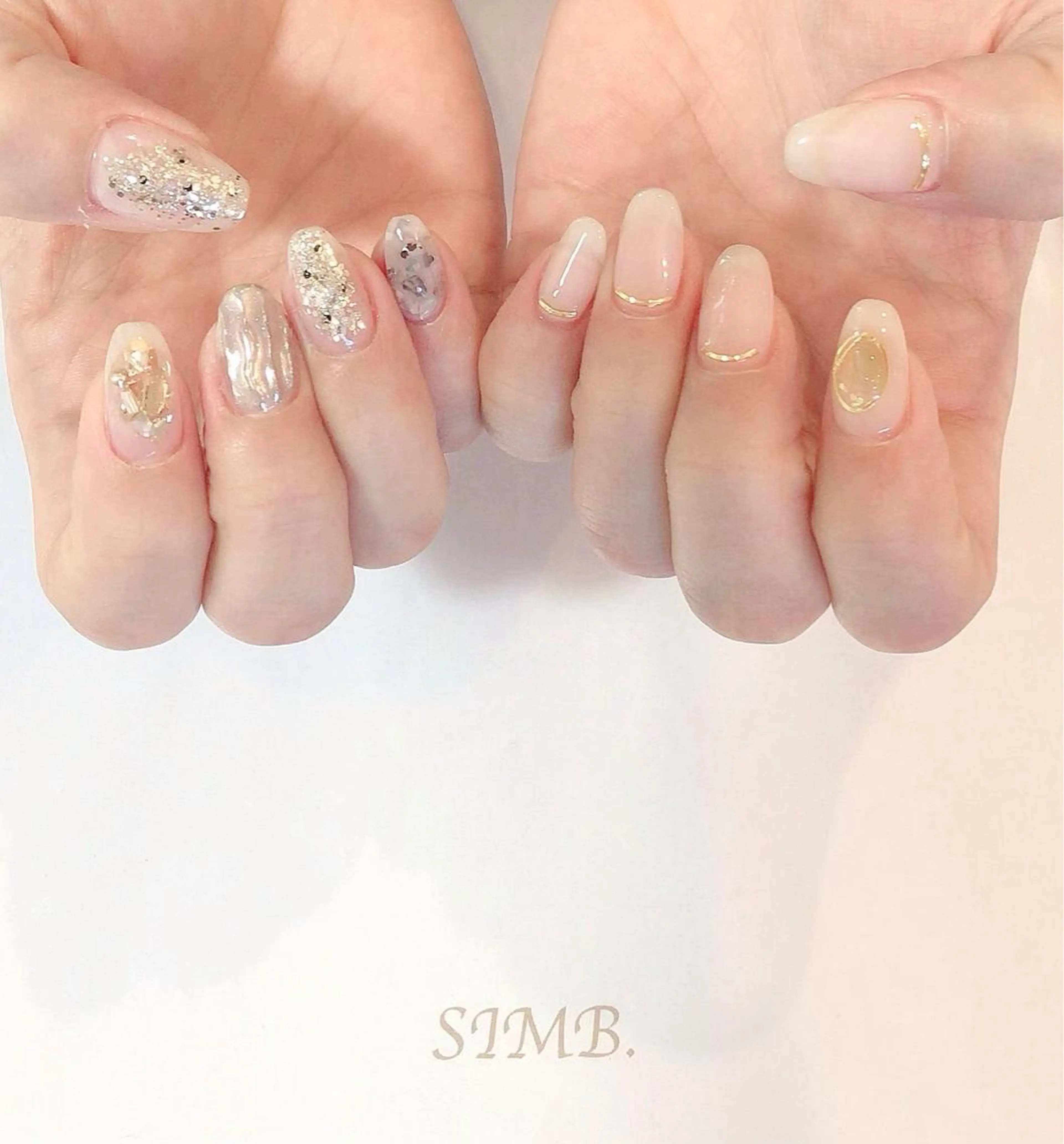 ネイル ワンカラーネイル nailsalon SIMB.のネイルデザイン