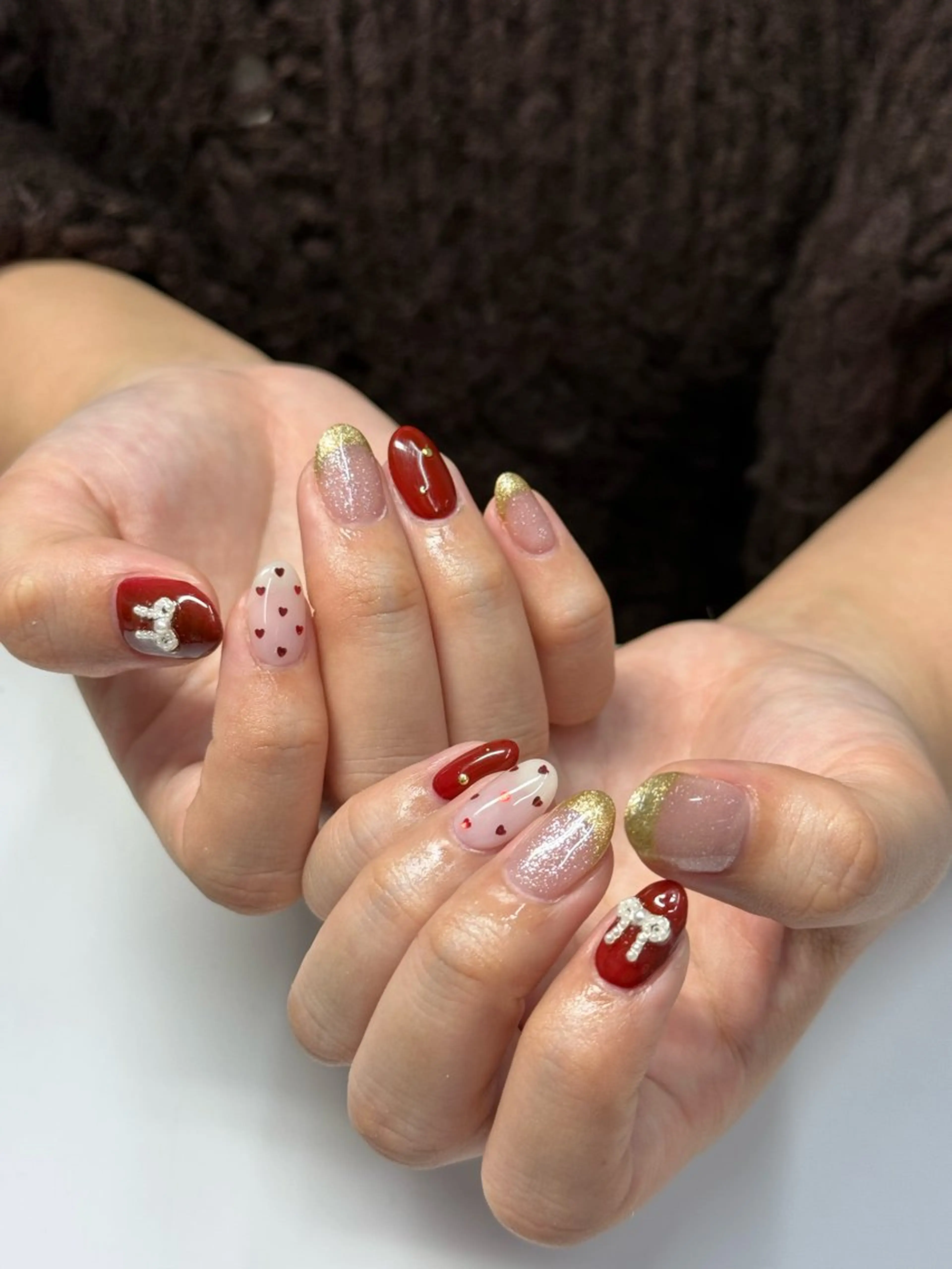 ネイル ガーリー ハンドネイル WOLTOKYO渋谷 yunaのネイルデザイン