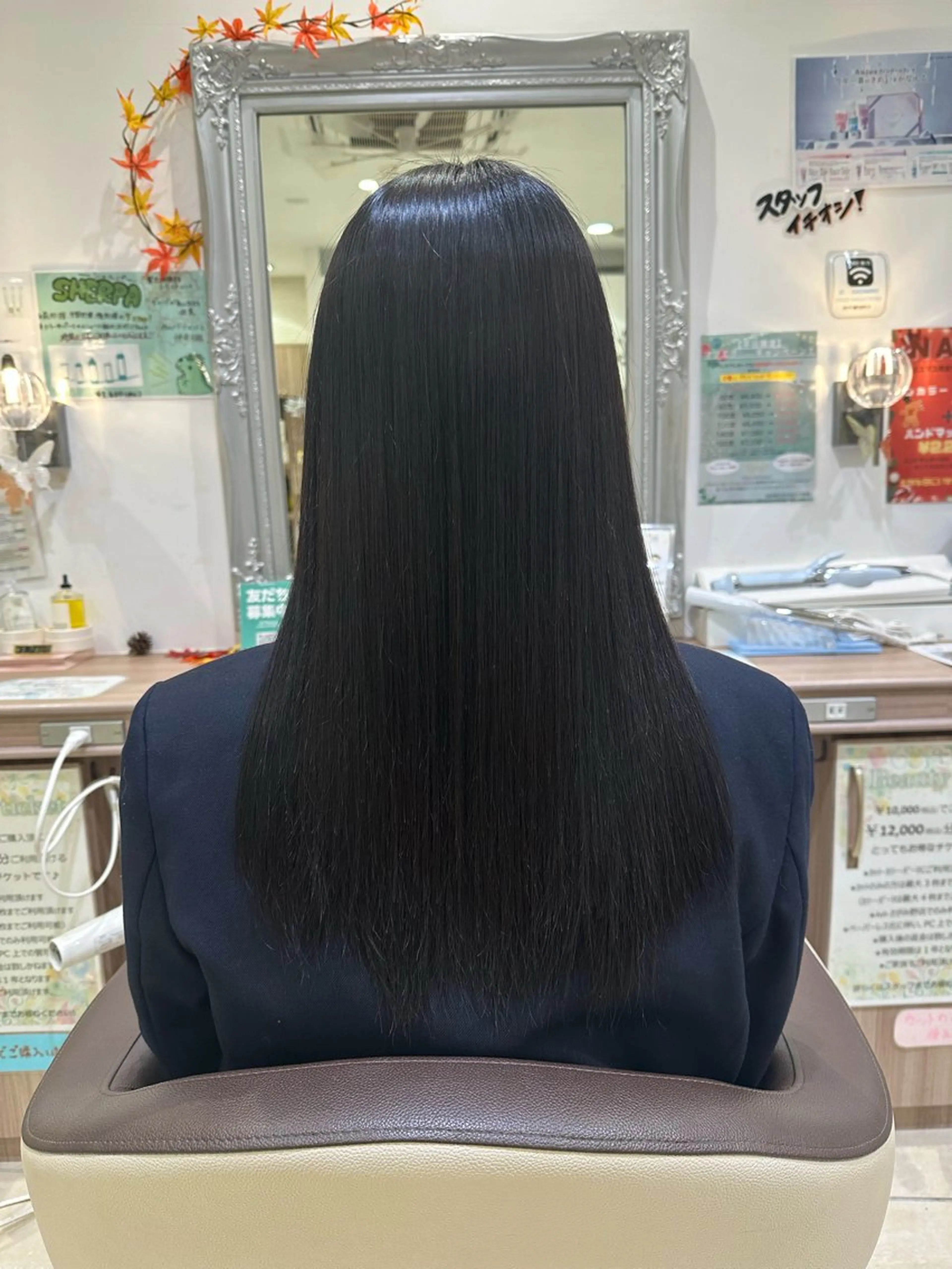 ロング パーマ 縮毛矯正 Miyu🦄ash メンズカット/まつげのヘアスタイル