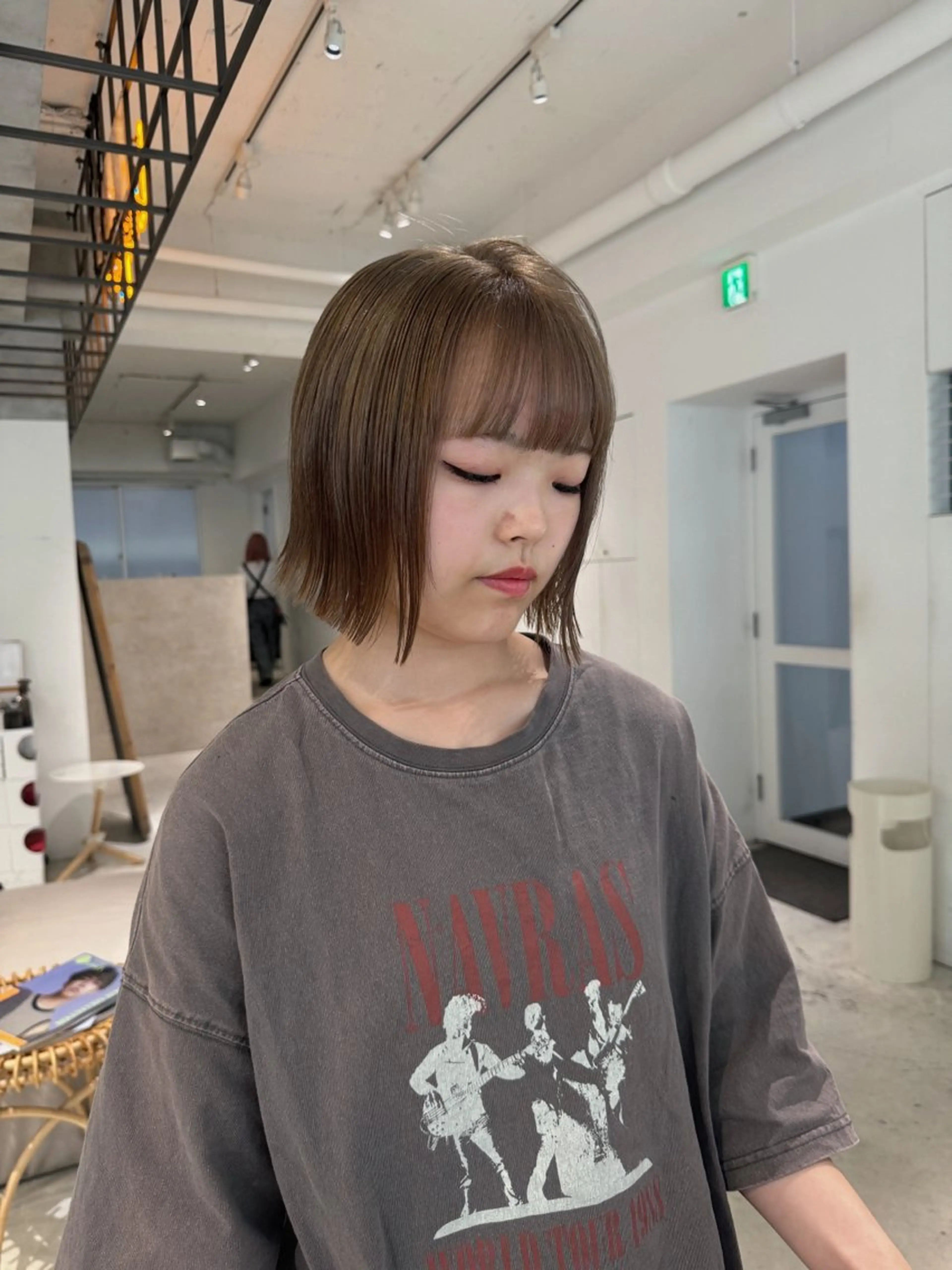 ミディアム カラー ralme/sol 髙橋一哉のヘアスタイル