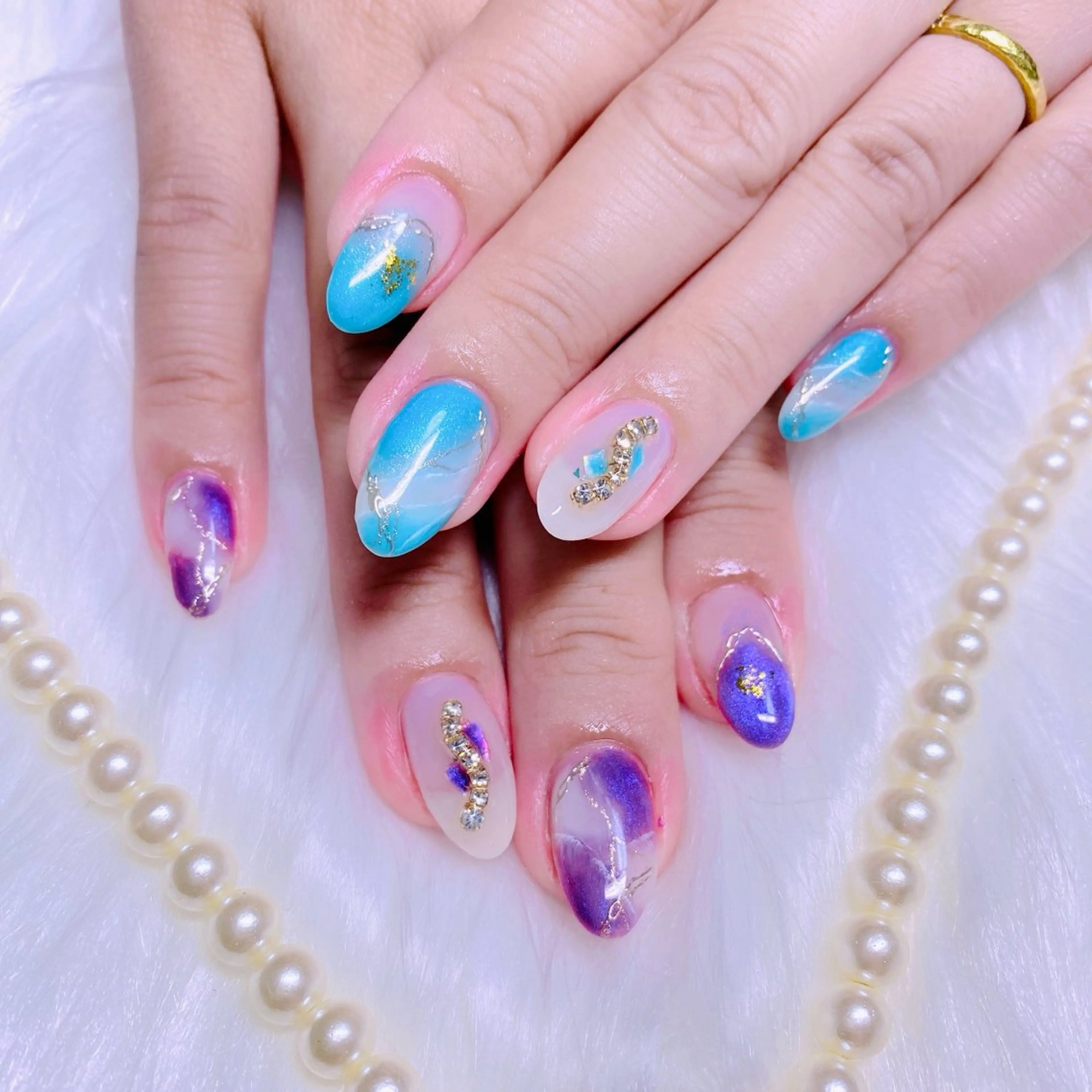ネイル ニュアンスネイル Nail Yunaのネイルデザイン
