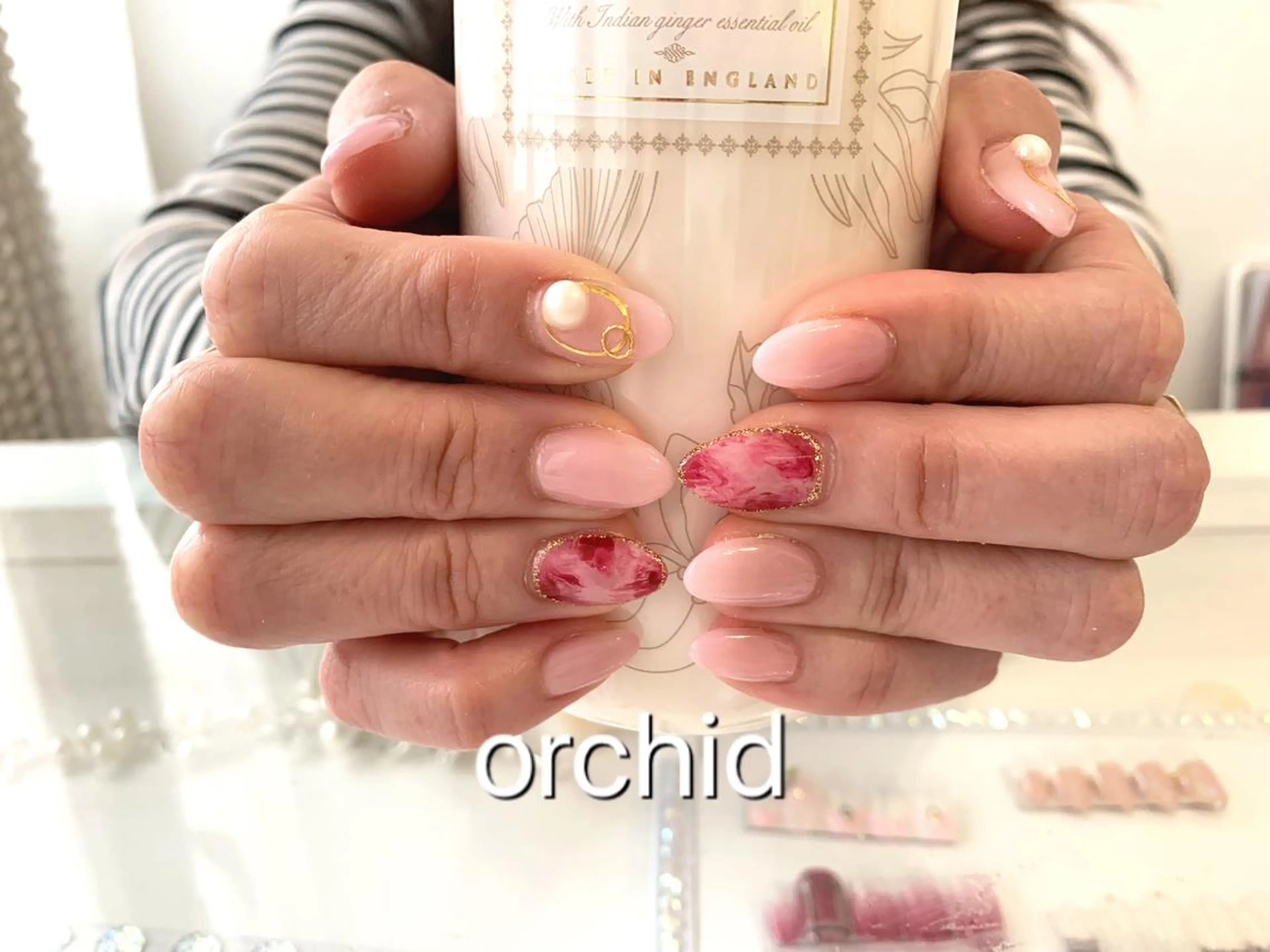 ネイル orchid ♡オーキッドのネイルデザイン