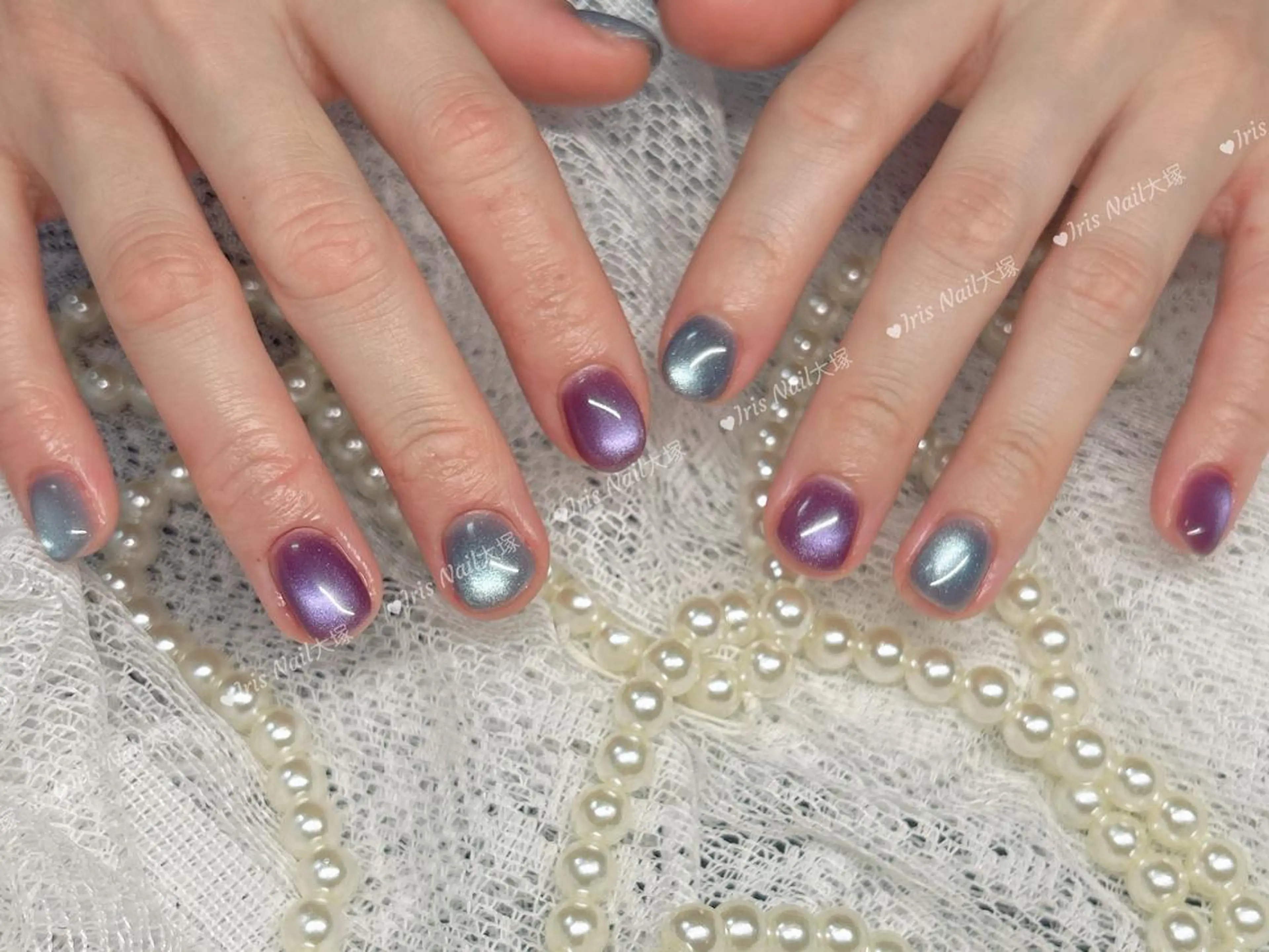 ネイル ハンドネイル 💕藤江 月🌸🍒のネイルデザイン