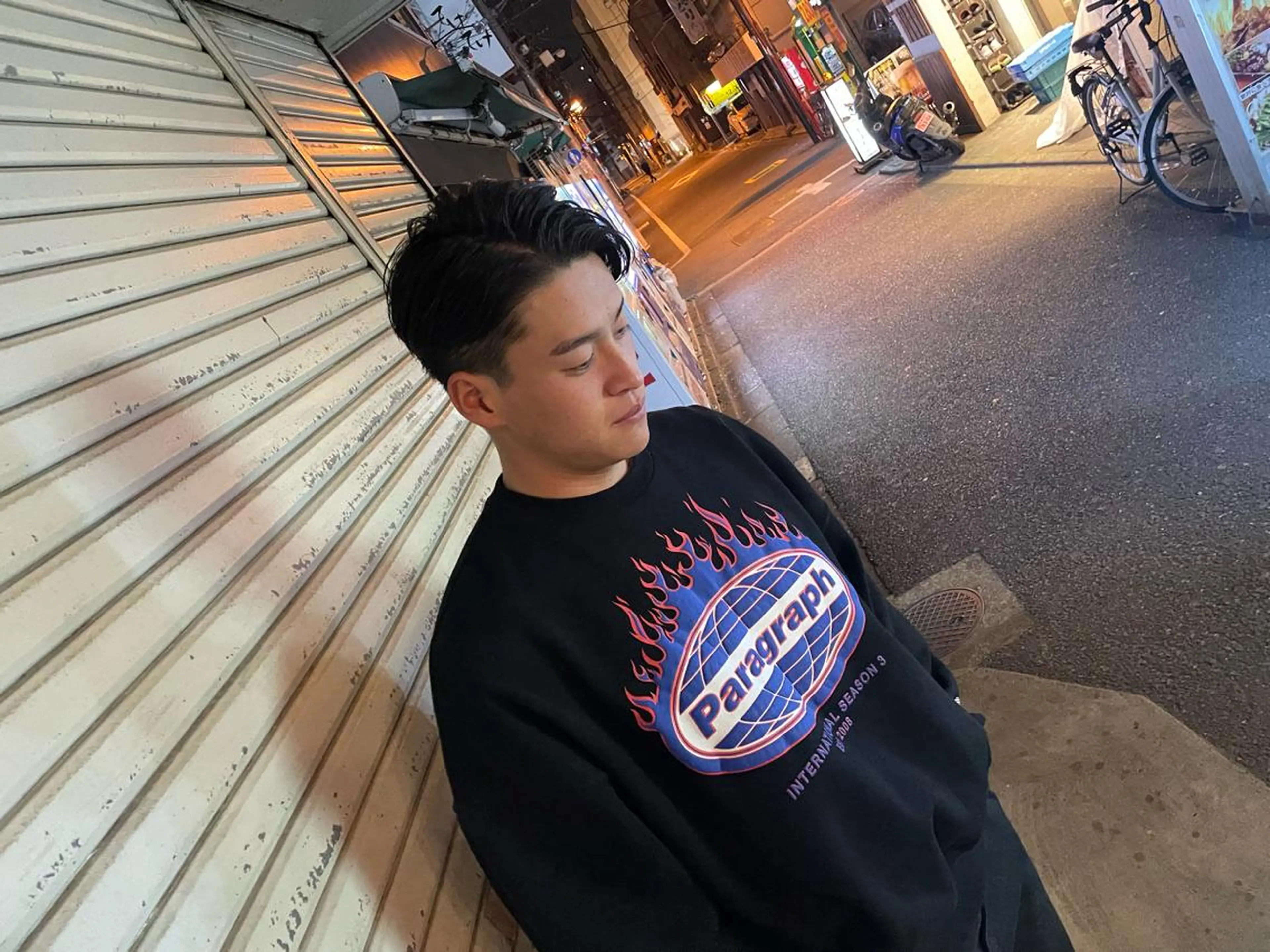 ミディアム メンズ 中越 仁一郎のヘアスタイル