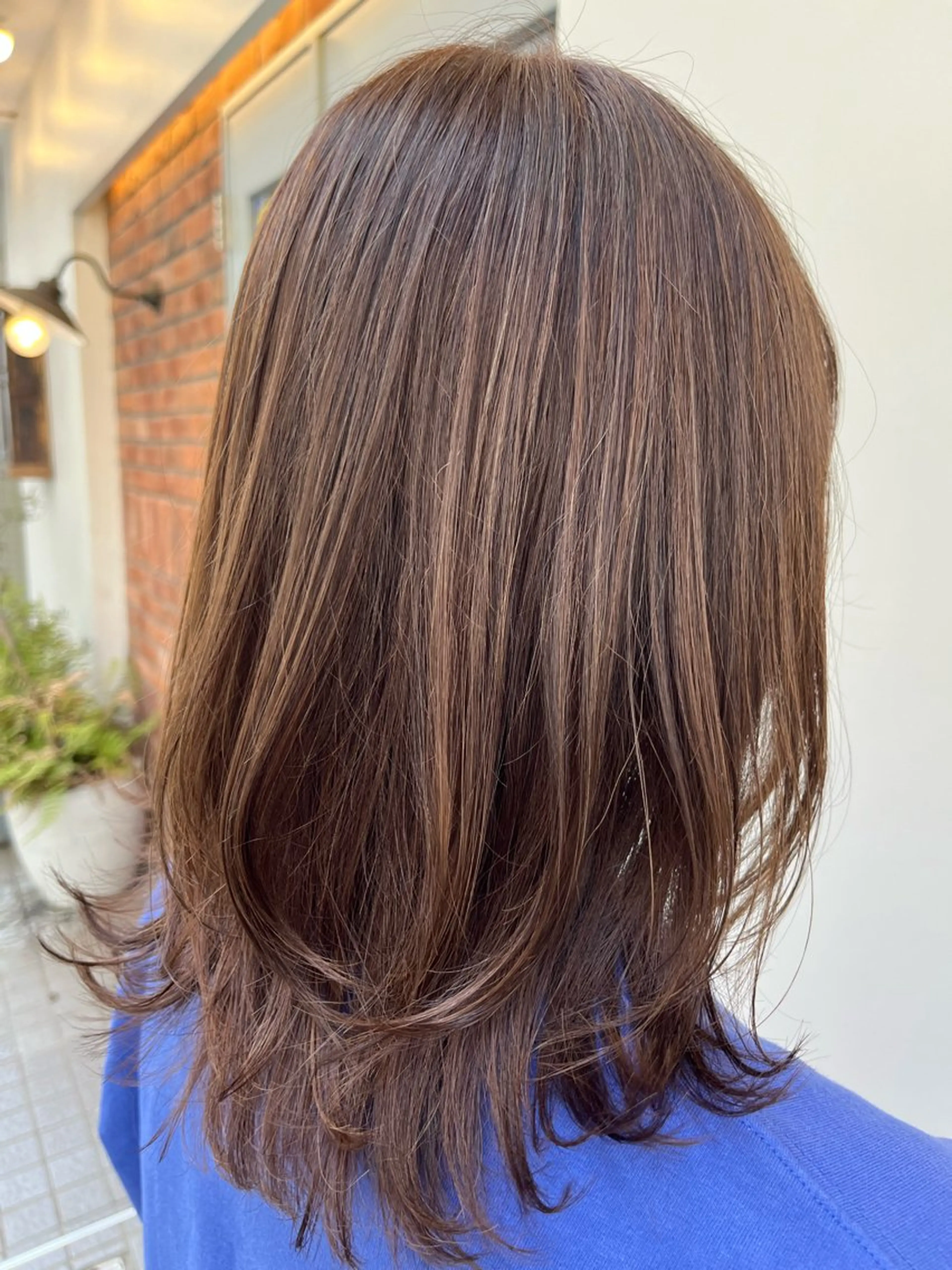 ミディアム ハイライト 南  菜月🌼. ✨美髪✨艶髪✨️のヘアスタイル