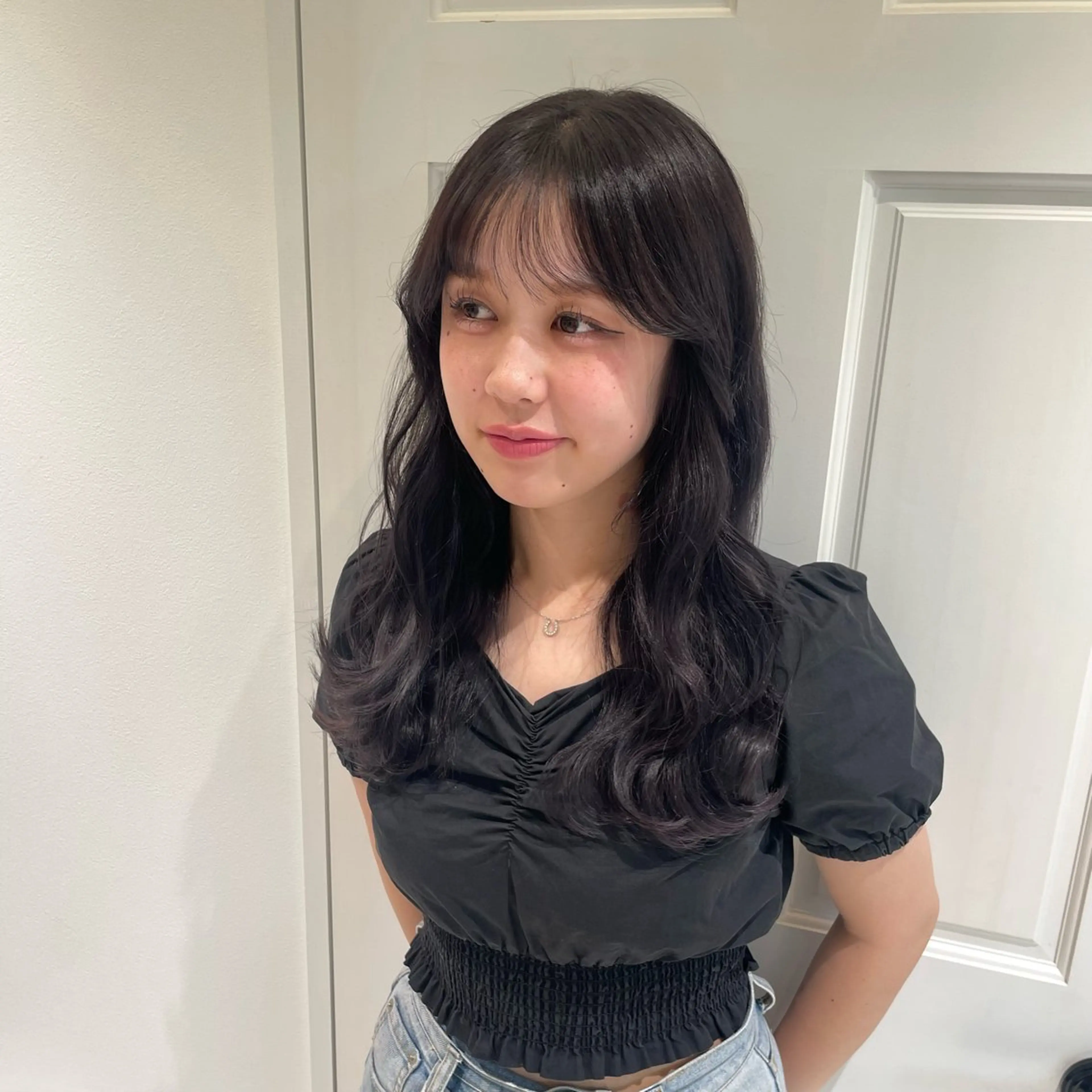 ロング カラー 透明感カラー カット ヘアカラー トリートメント ボブ／ブリーチカラー ／ゆづき🌟のヘアスタイル