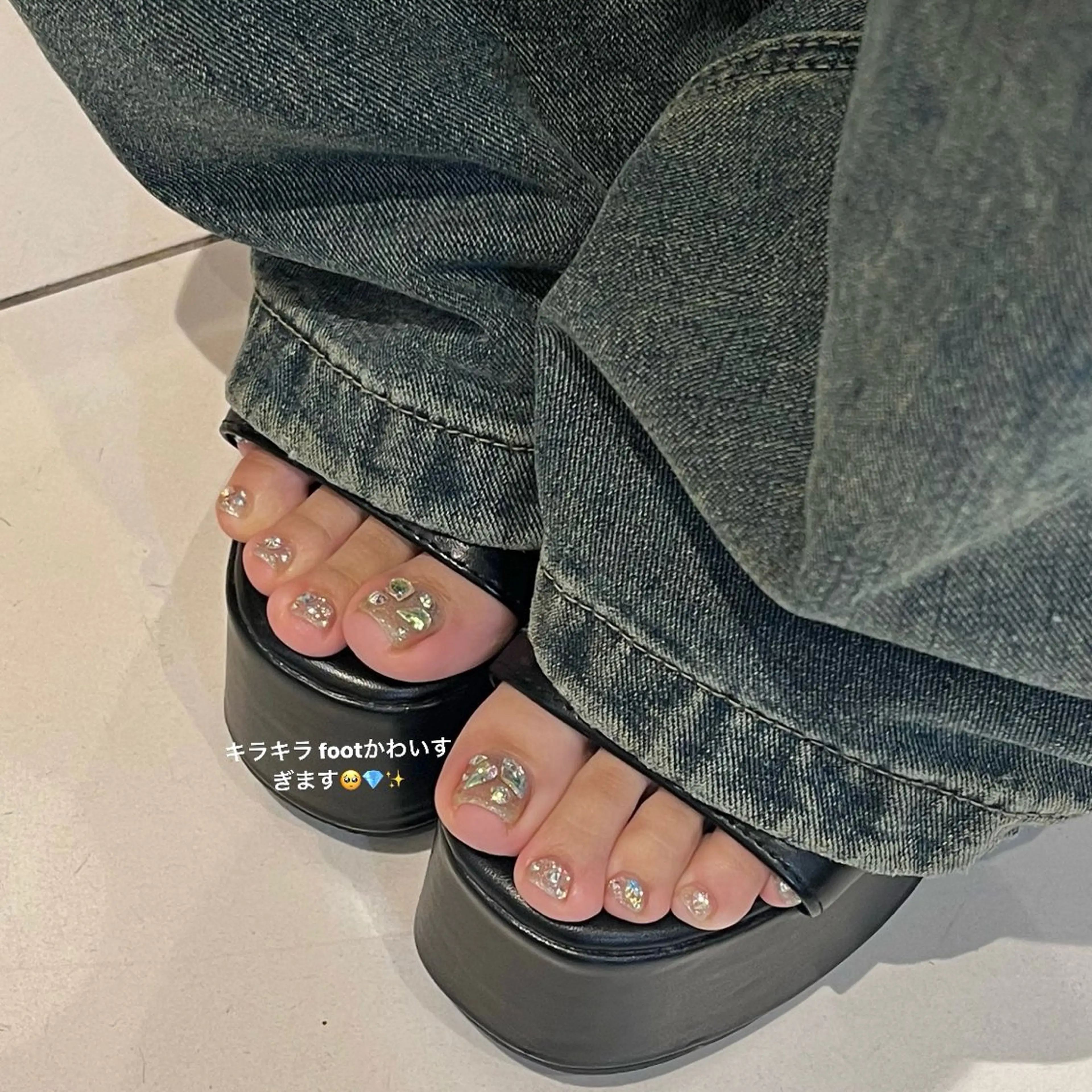 foot🦶ジェルやり放題💖の写真