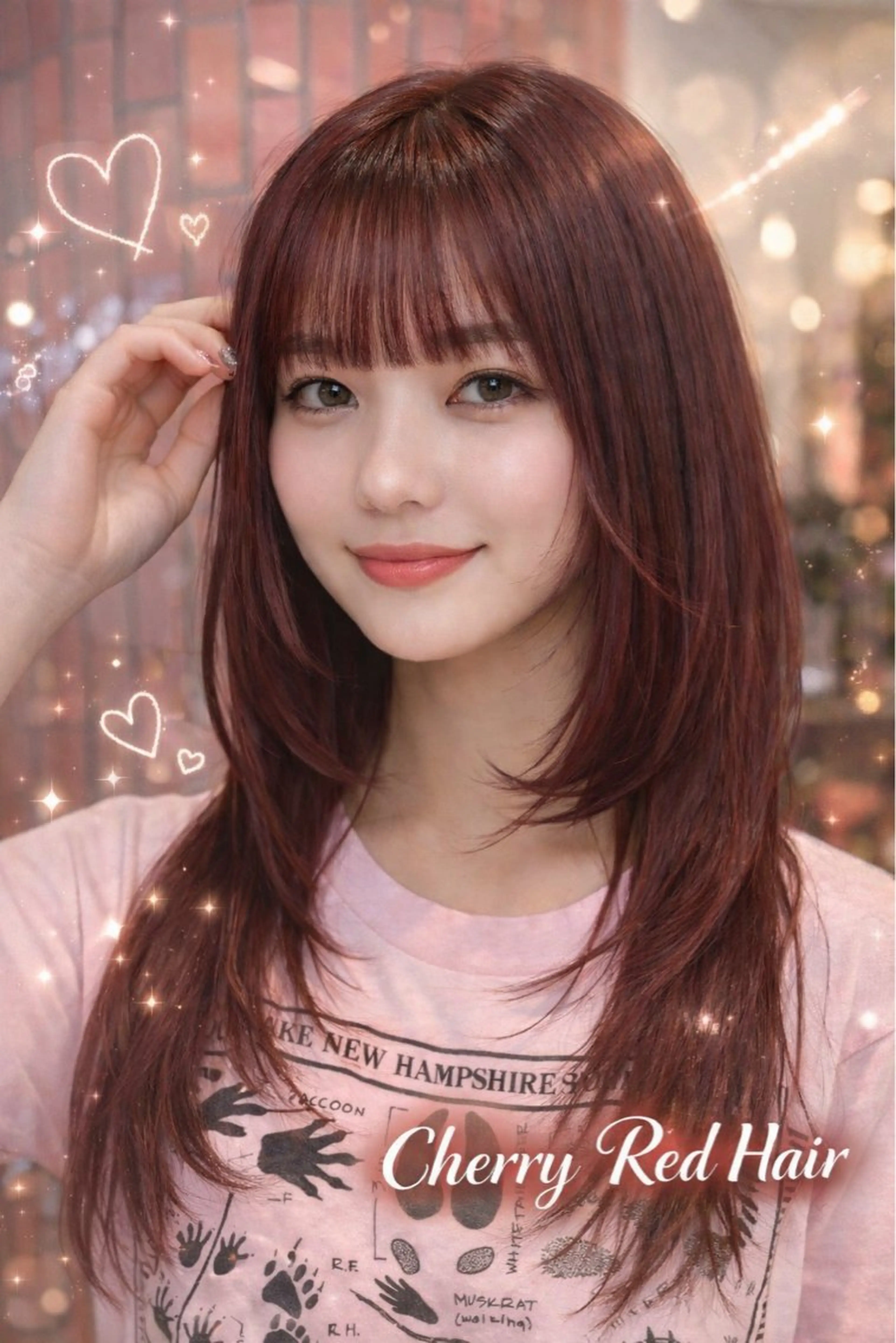 ロング カラー 柔らかい艶暖色 特化🫧姫汝のヘアスタイル