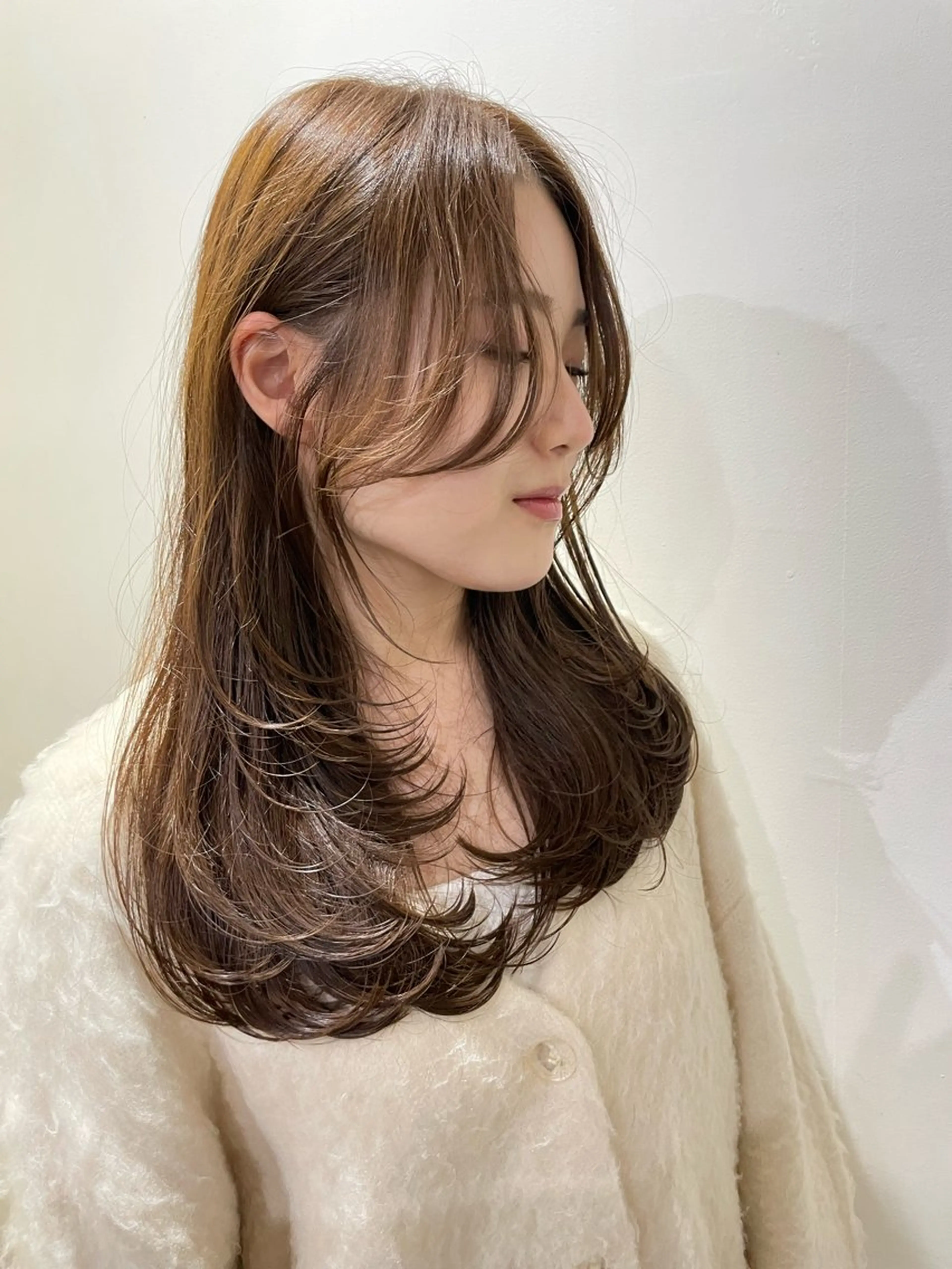 ロング 平 一裕のヘアスタイル
