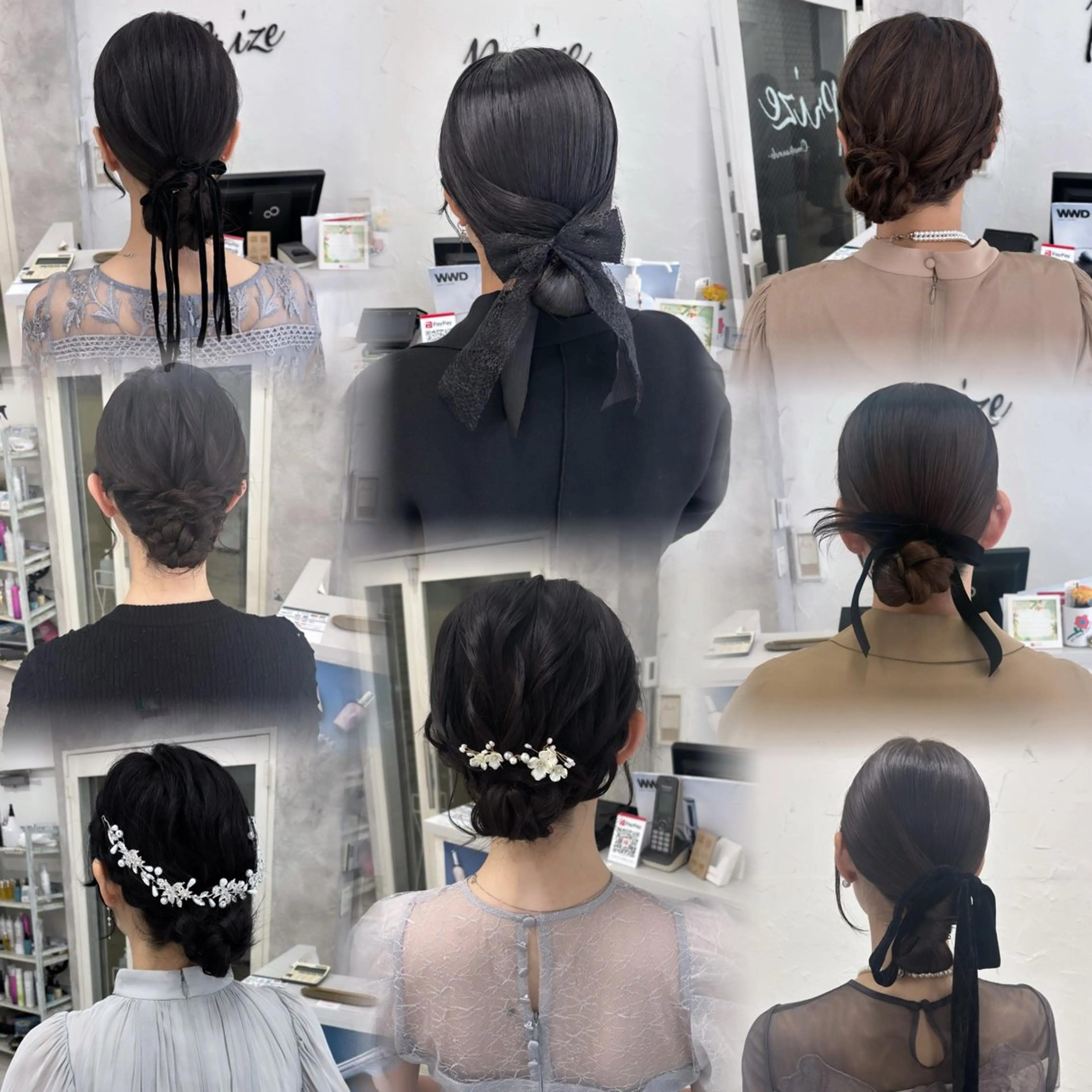 ミディアム ヘアアレンジ ヘアセット 🎀 YURI 🎀 ヘアアレンジ  原宿のヘアスタイル