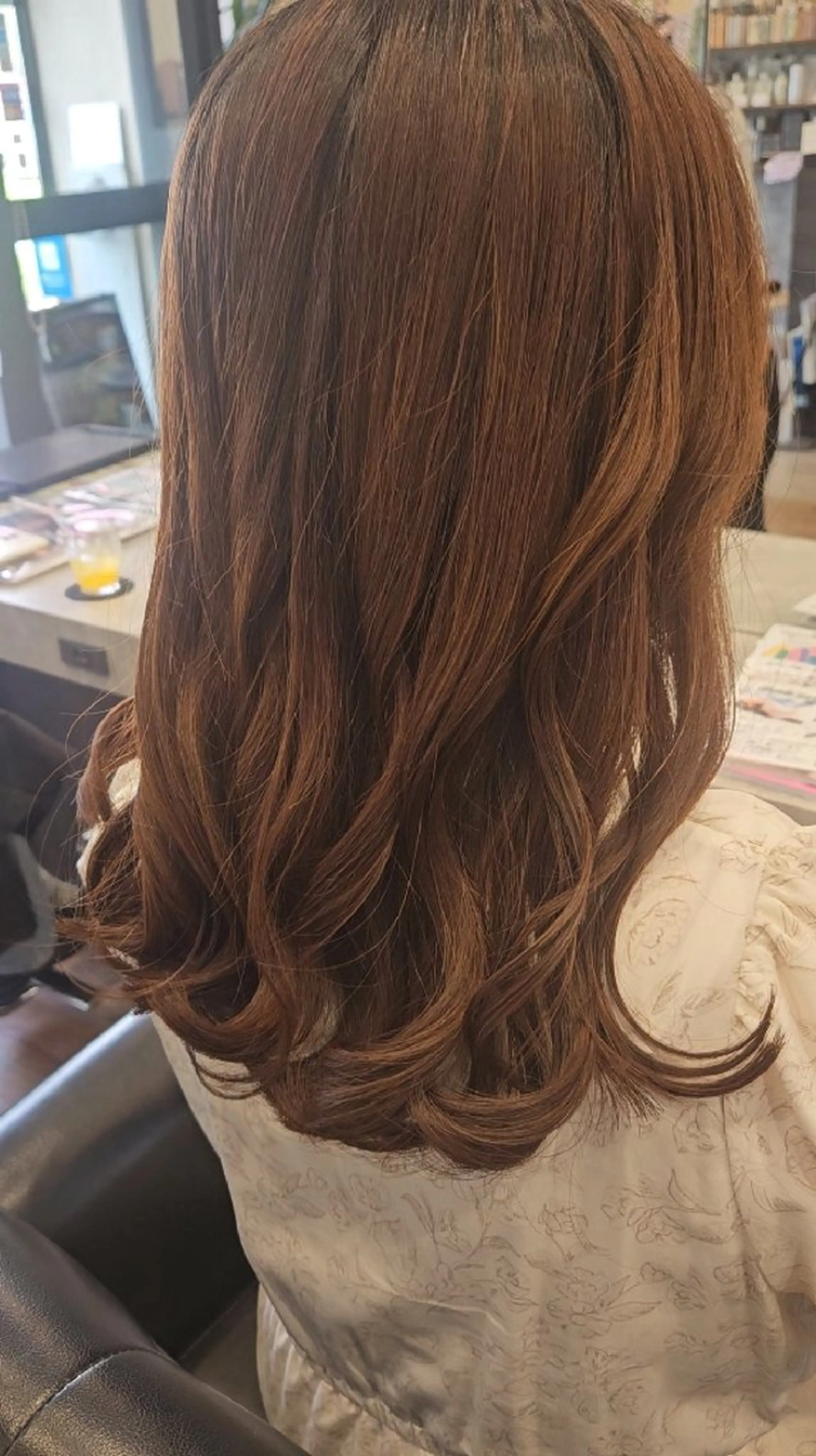 セミロング カット トリートメント 関口 友菜のヘアスタイル