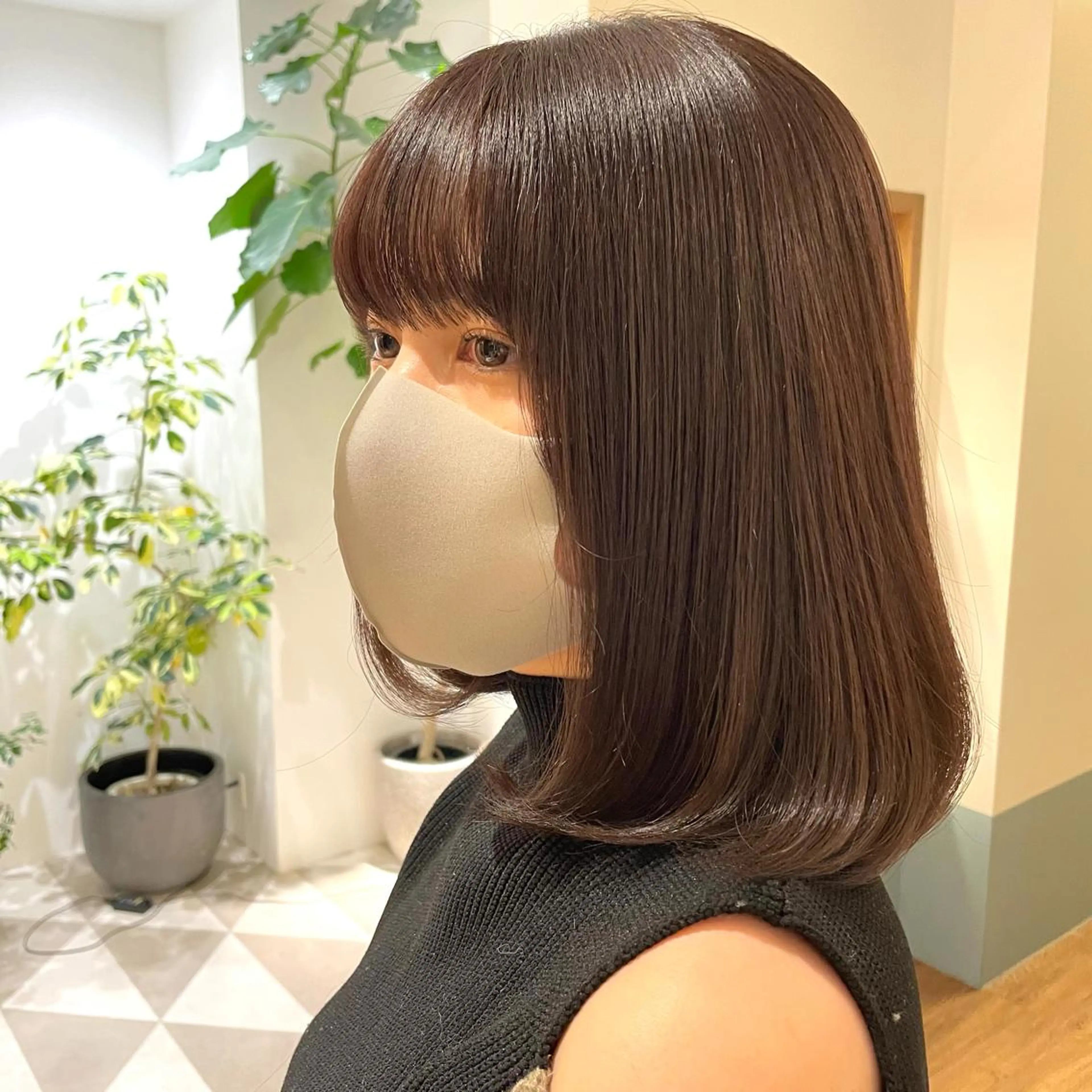 ミディアム ふわっとレイヤー‪☆ 菅原 千鶴のヘアスタイル