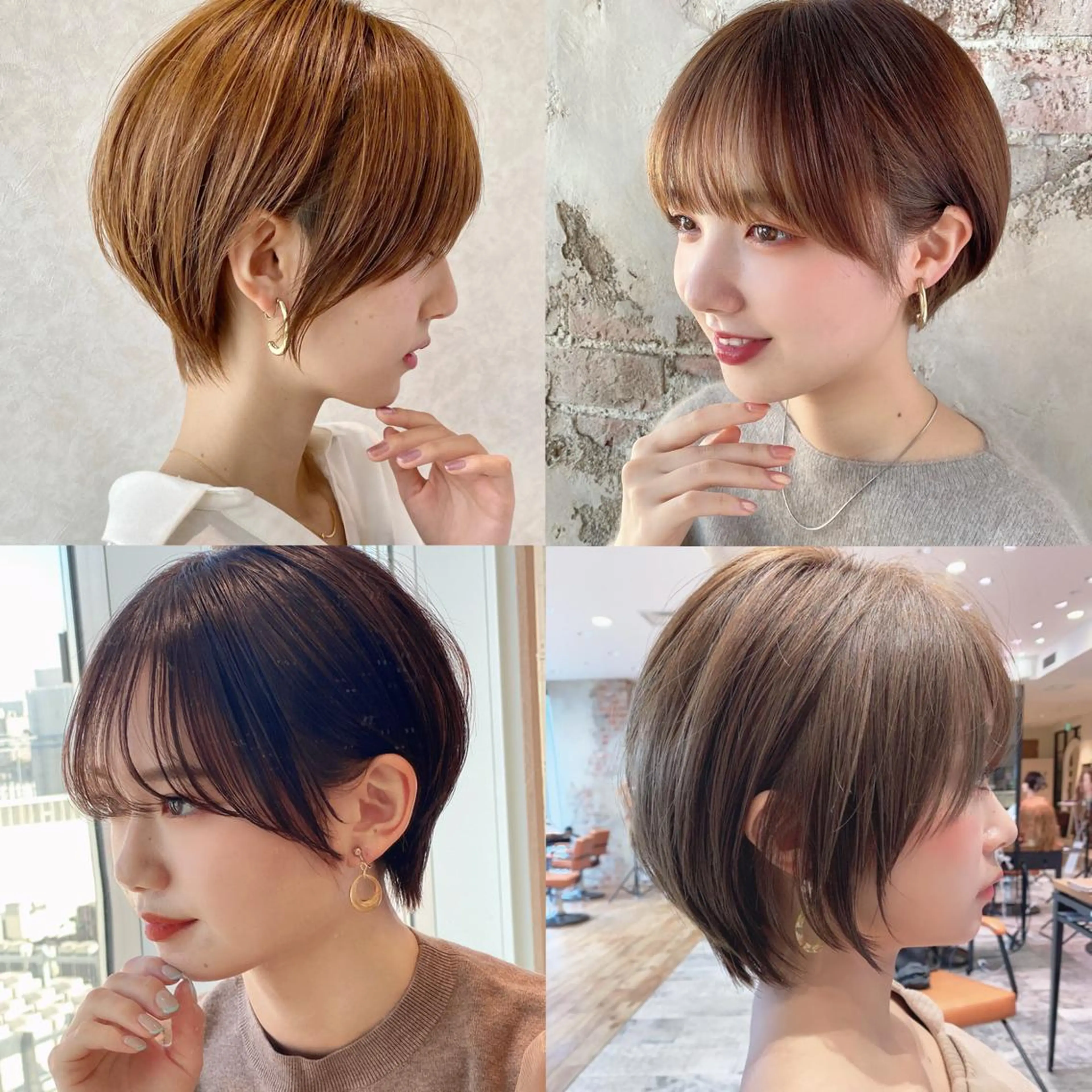 ショート カラー 切りっぱなしボブ ショートボブ ベージュカラー ブリーチ ケアブリーチ ショート、ボブの神✨ 峯朋也✂︎✨のヘアスタイル