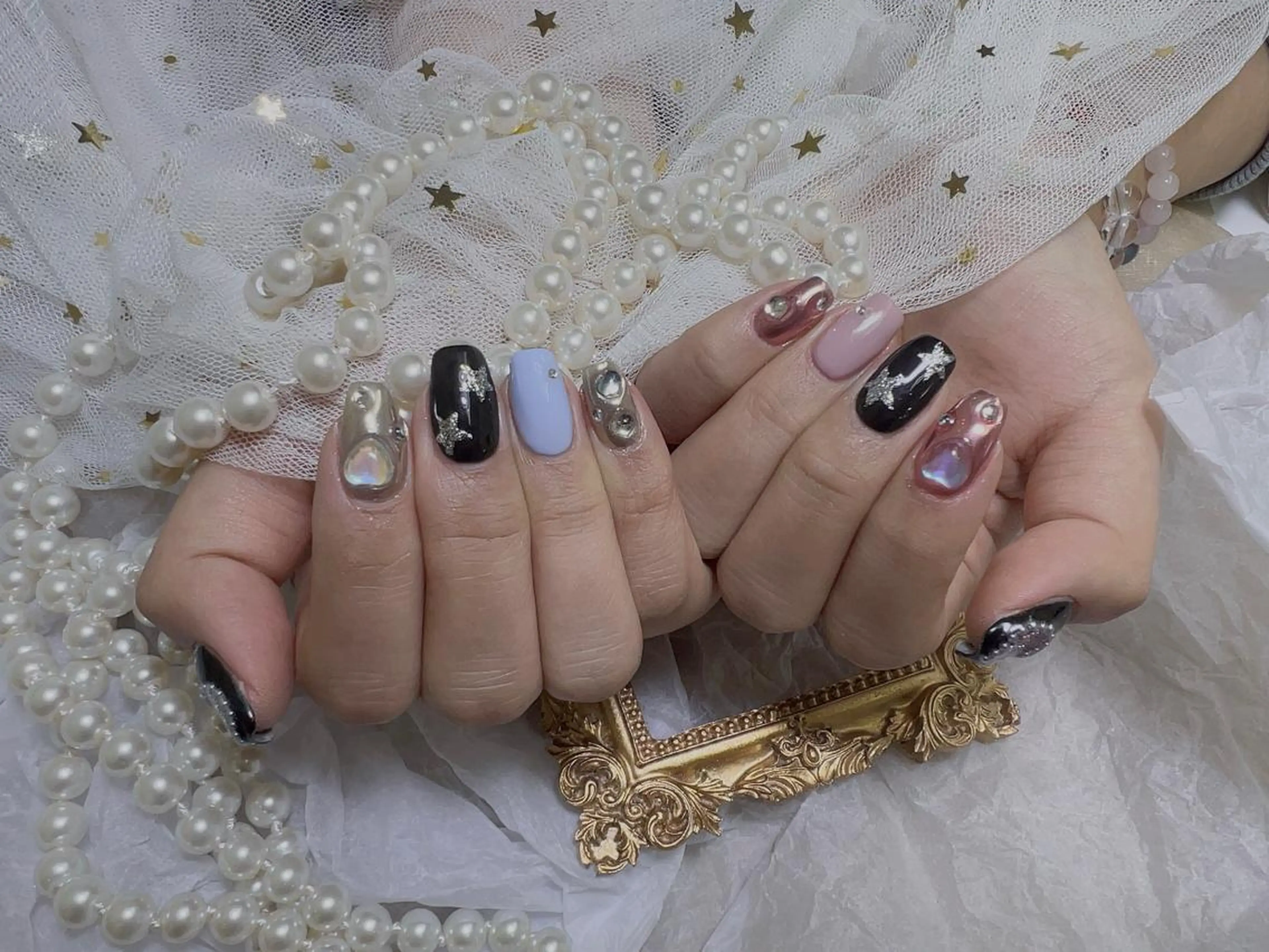 ネイル ハンドネイル VIVIAN リサのネイルデザイン