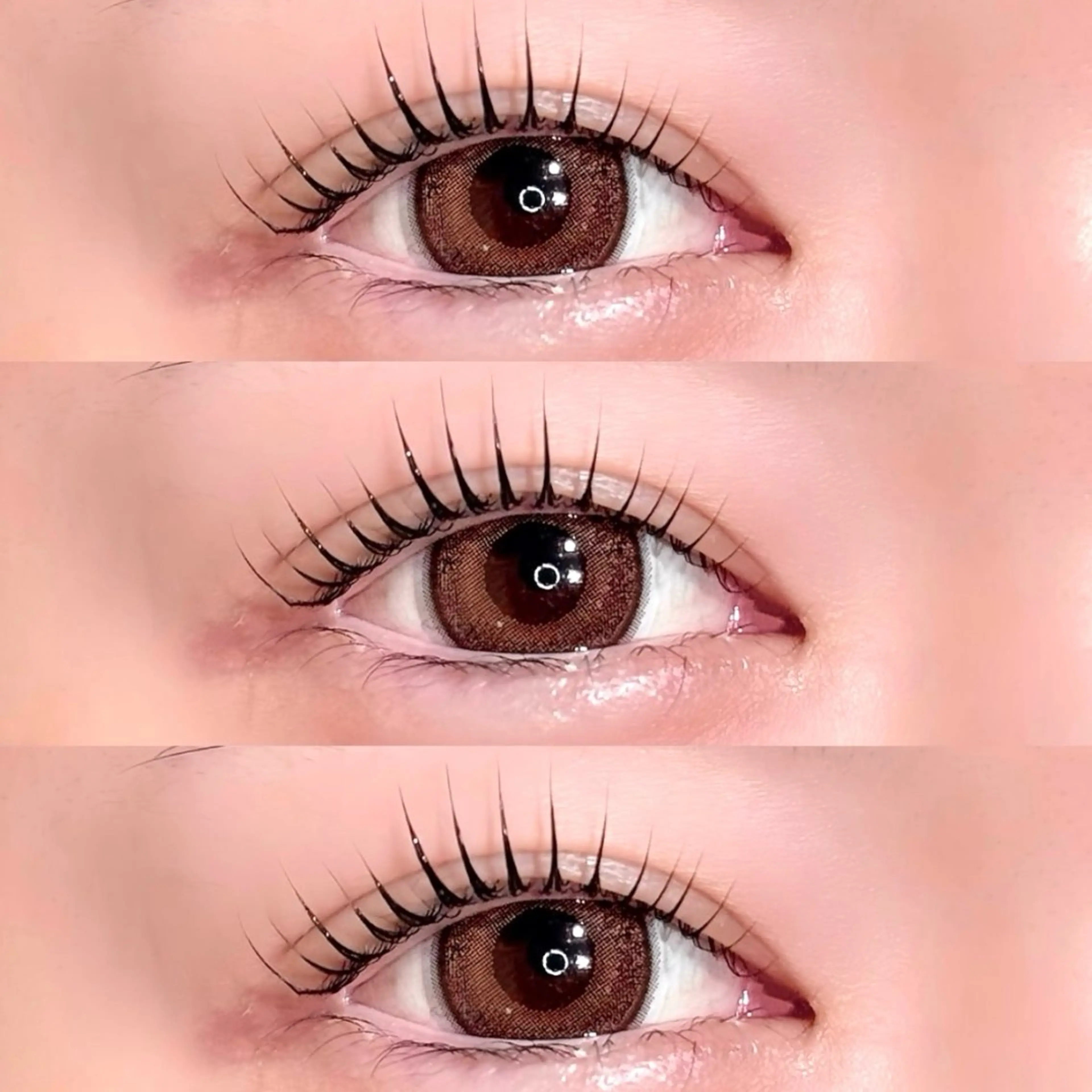 マツエク・マツパ 束感まつ毛 マツパ NANAMI🖤 ‎のマツエク・マツパデザイン