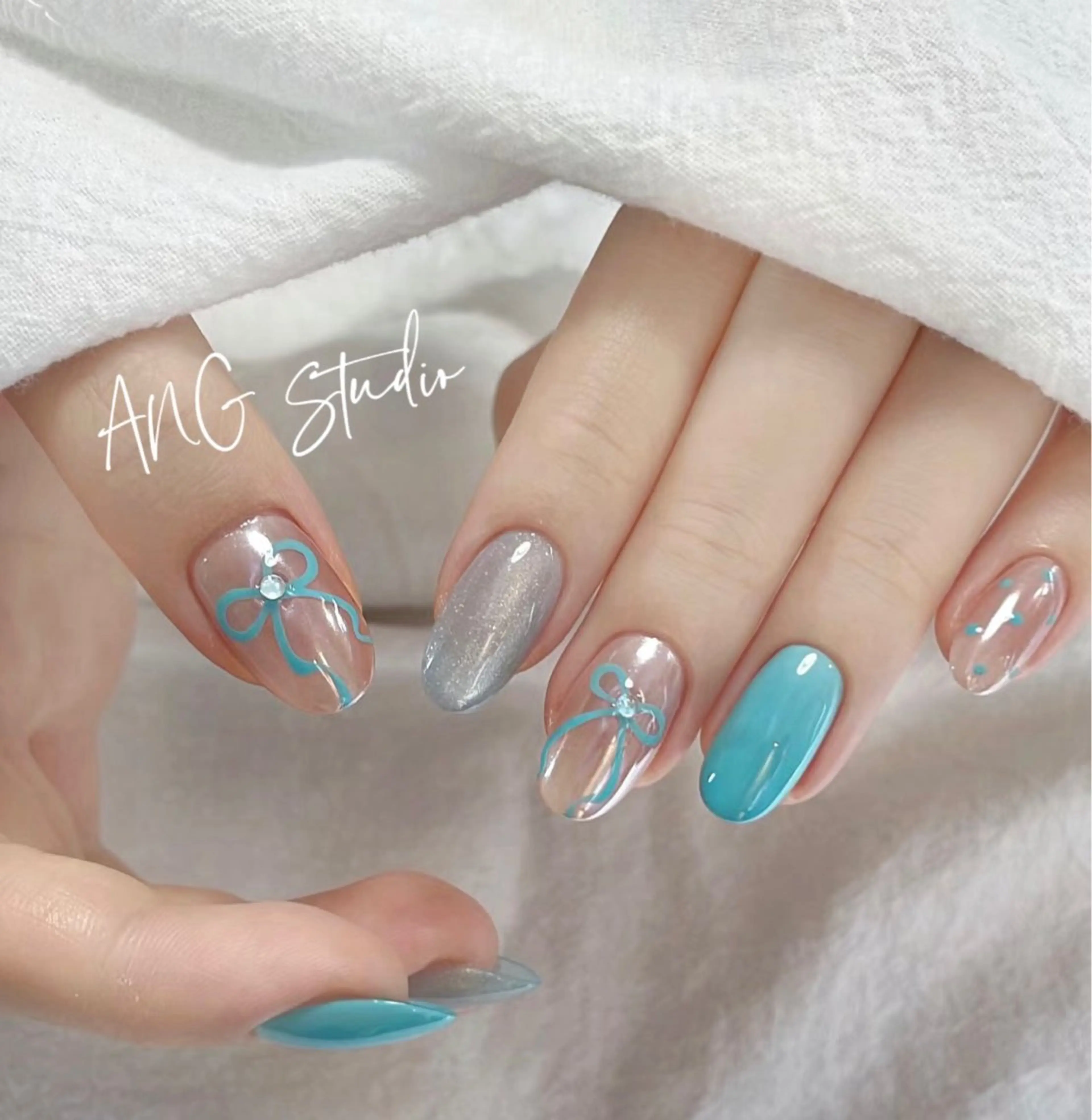 ネイル ハンドネイル ハンドケア ANG Studioのネイルデザイン