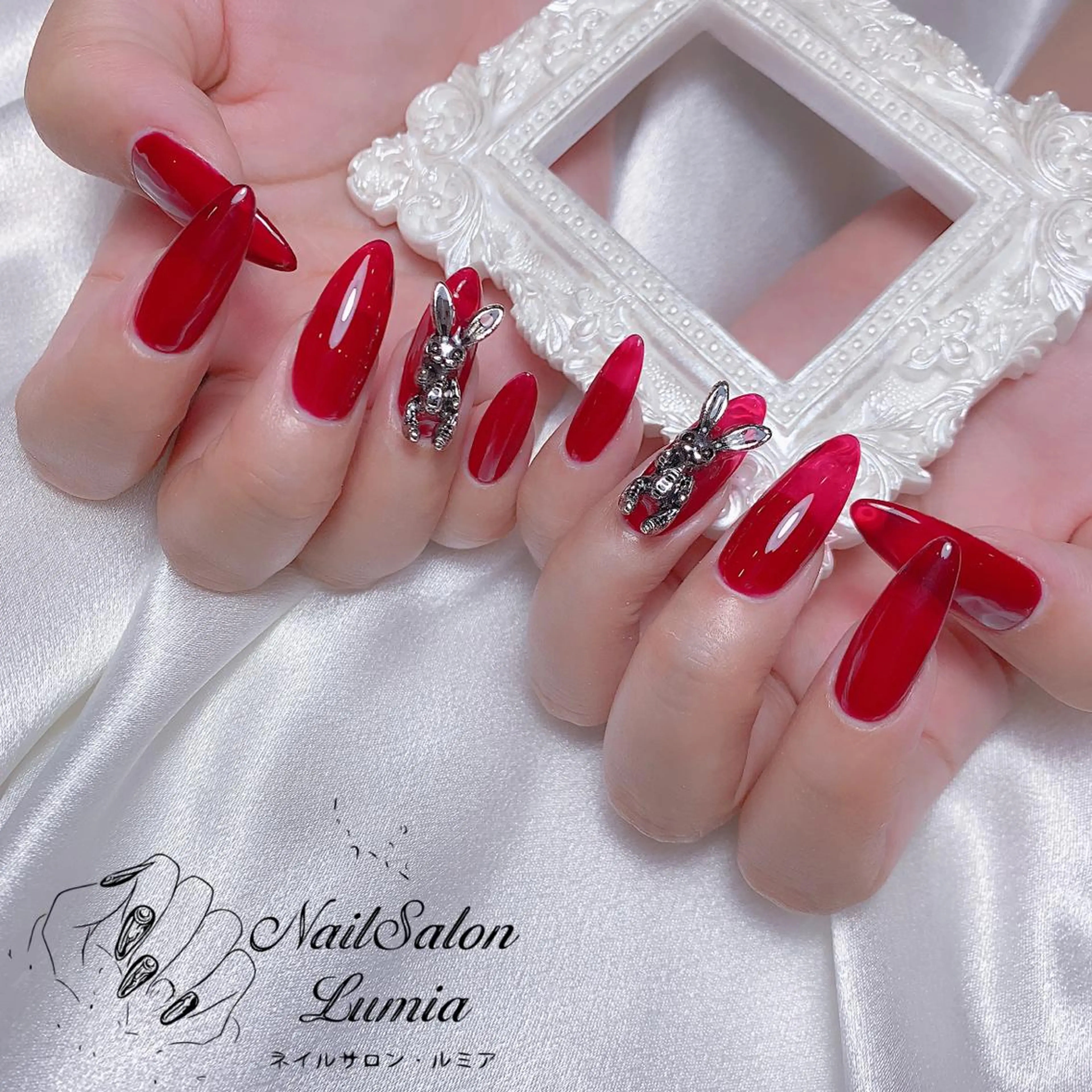 ネイル ハンドネイル ネイルサロン ルミア Lumia 店長のネイルデザイン