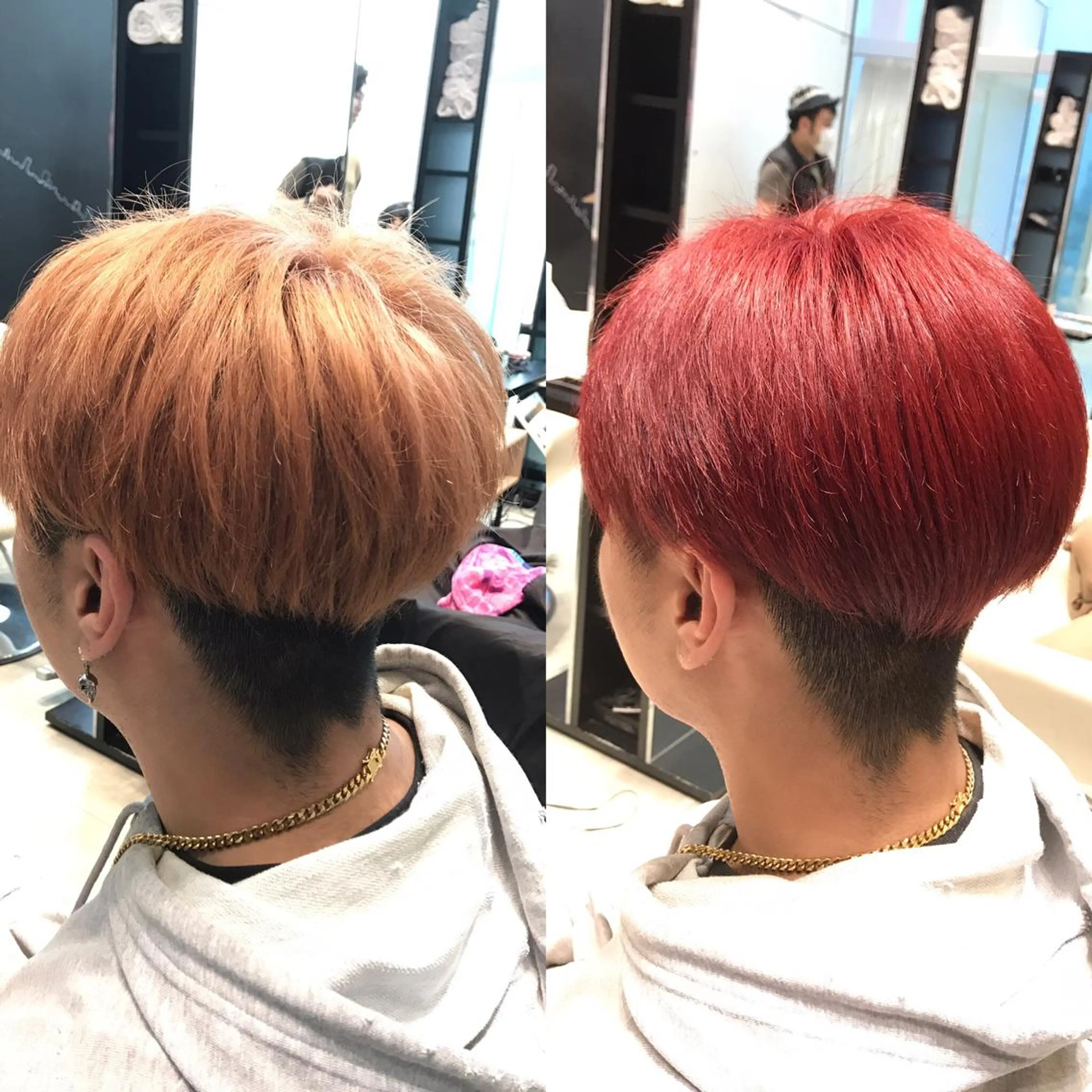 ショート カラー メンズ Re:ta KANZOのヘアスタイル