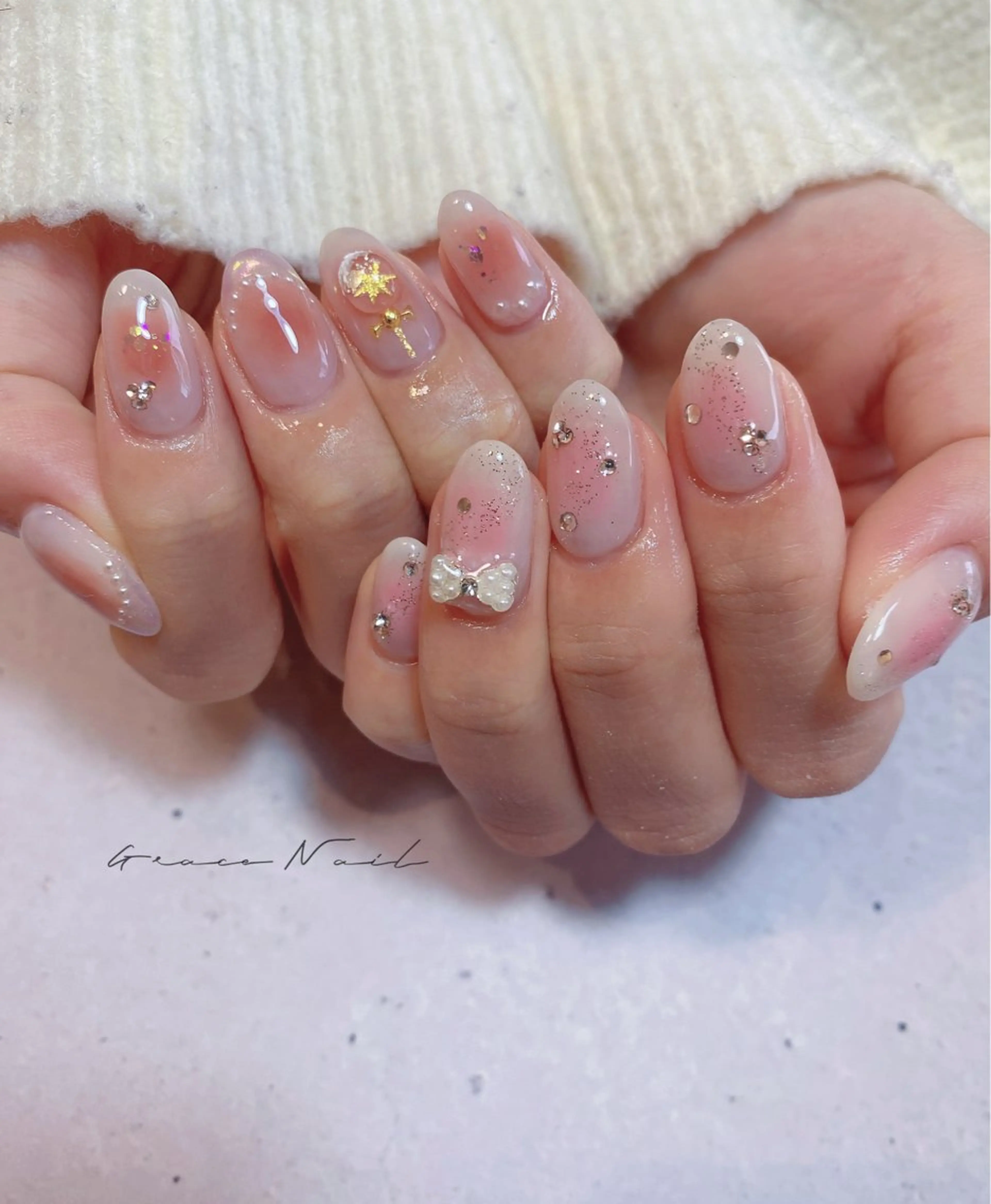 ネイル ☆*。Grace Nail。*☆のネイルデザイン
