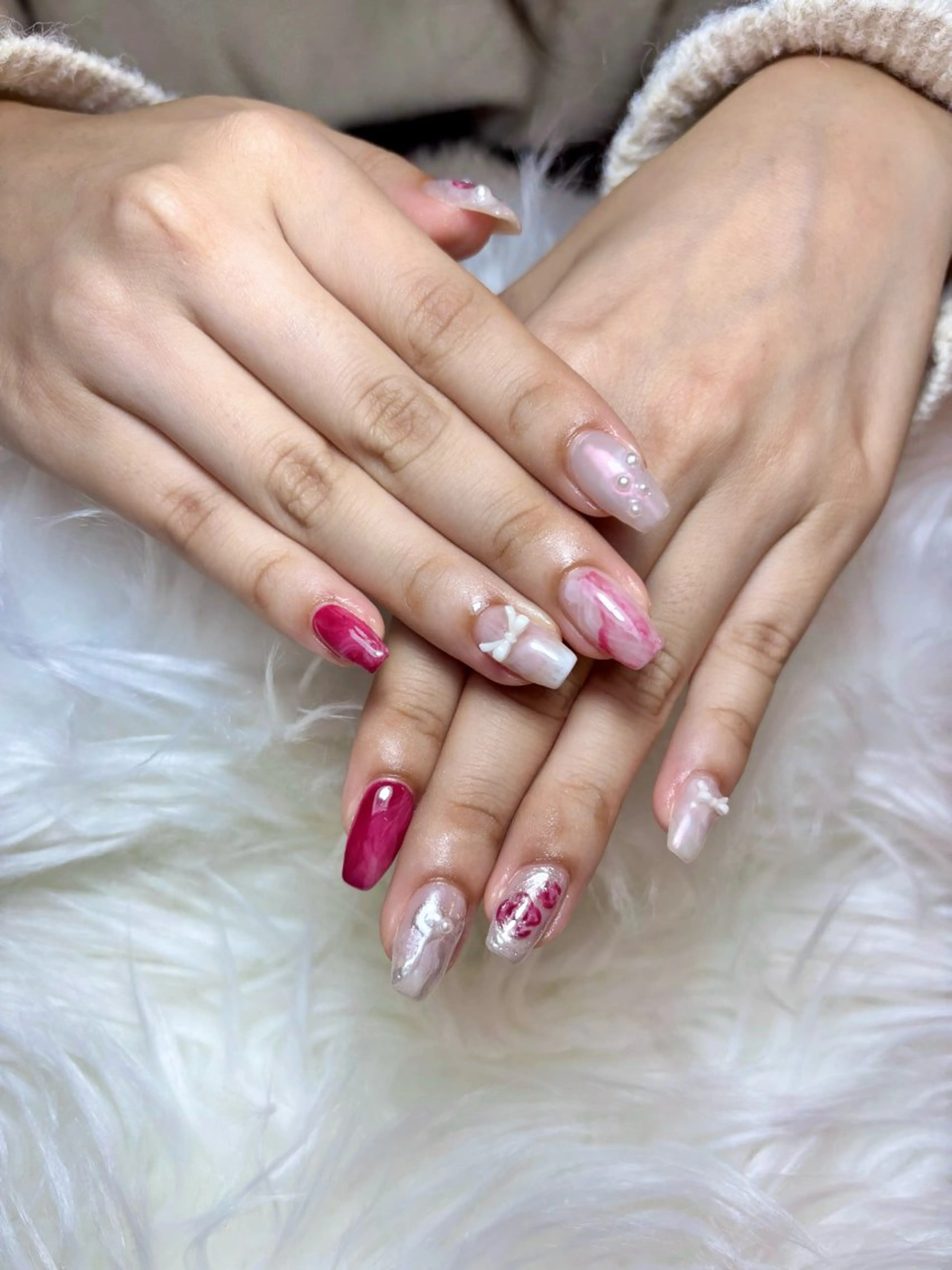 ネイル ハンドネイル Lino.b所属・Aulu’b@ ayakaのネイルデザイン