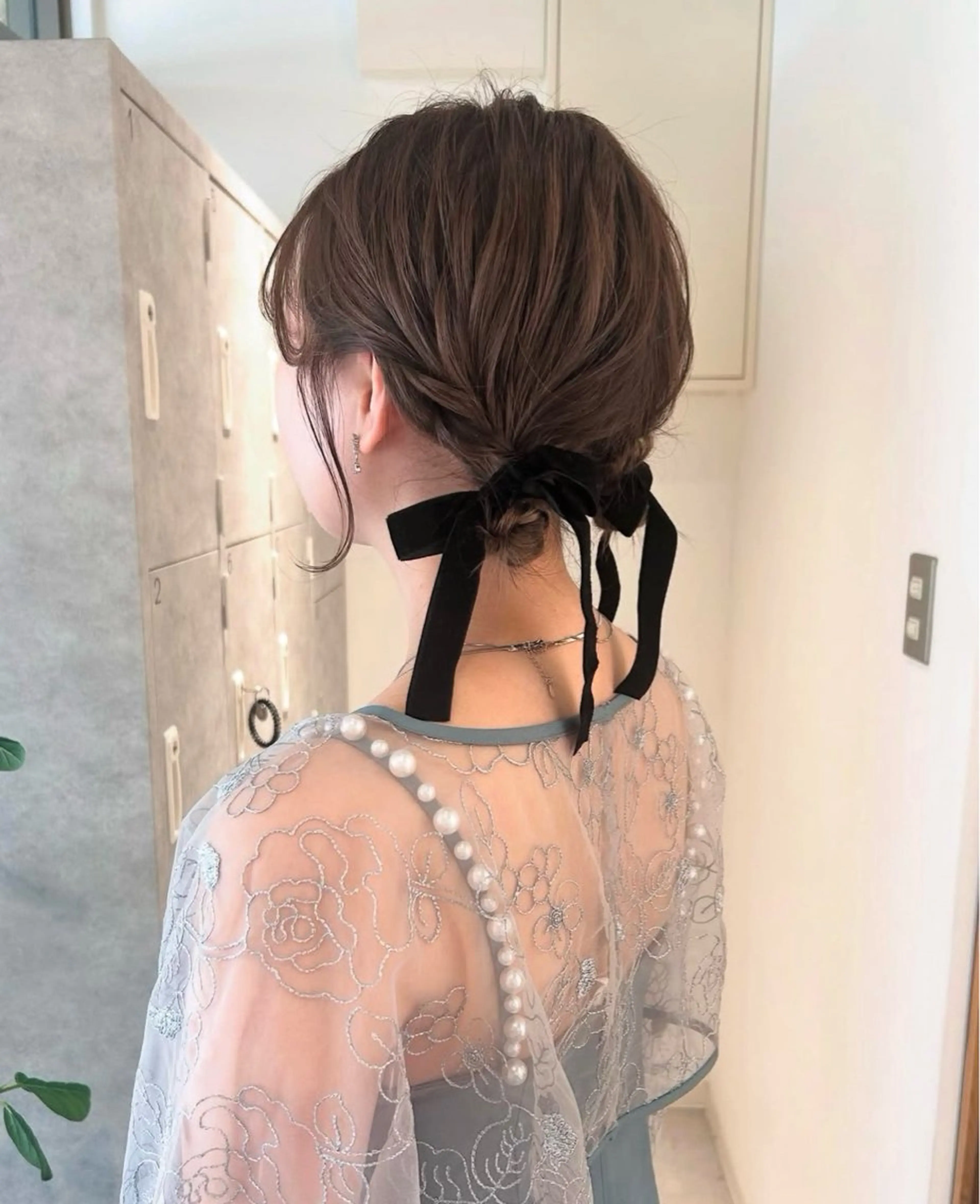 ヘアアレンジ Nana/透けカラー ×似合わせカットのヘアスタイル