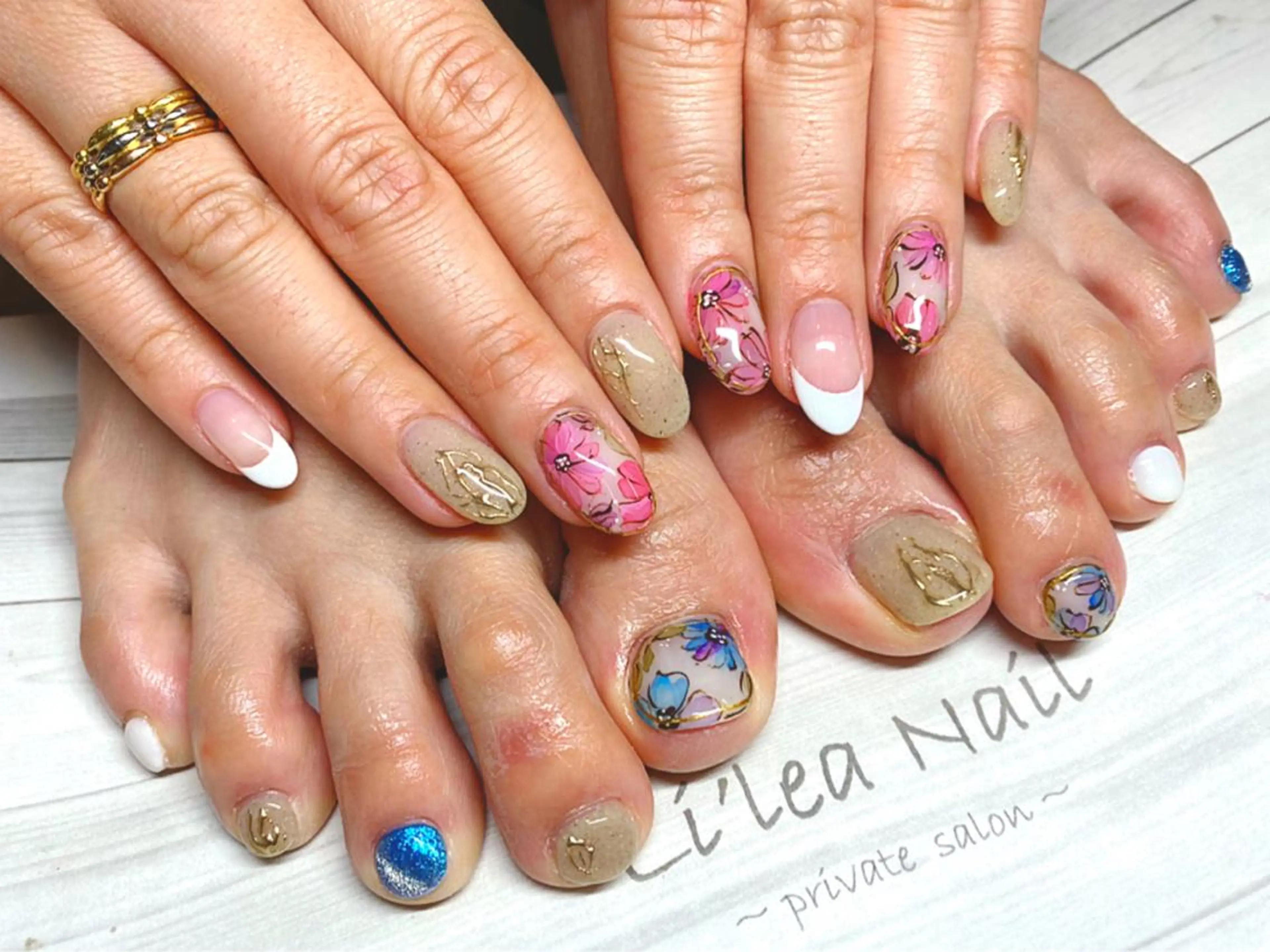 ネイル Li'leaNail AINAのネイルデザイン