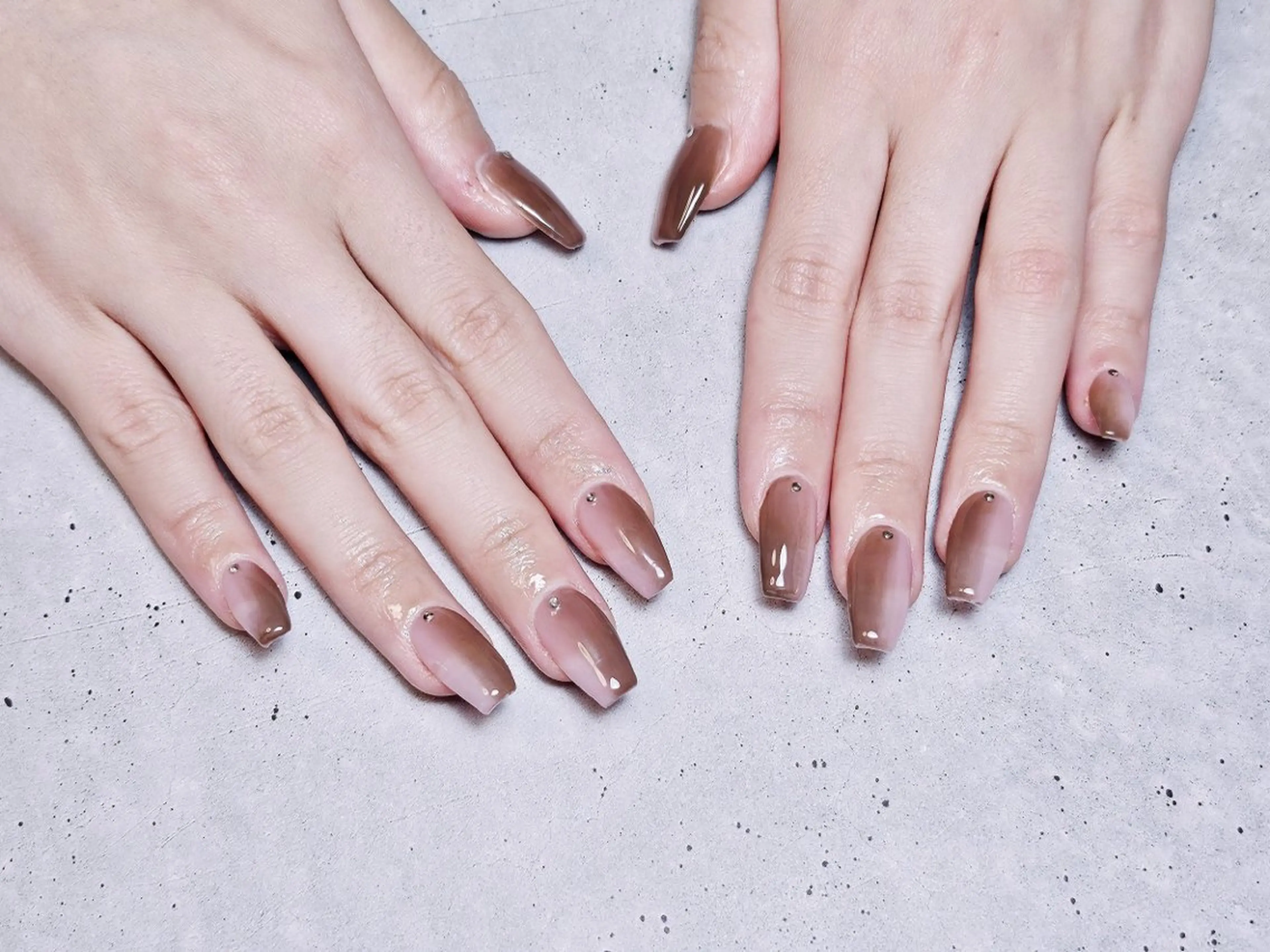 ネイル ハンドネイル 🤎Yun nail salon🤎のネイルデザイン