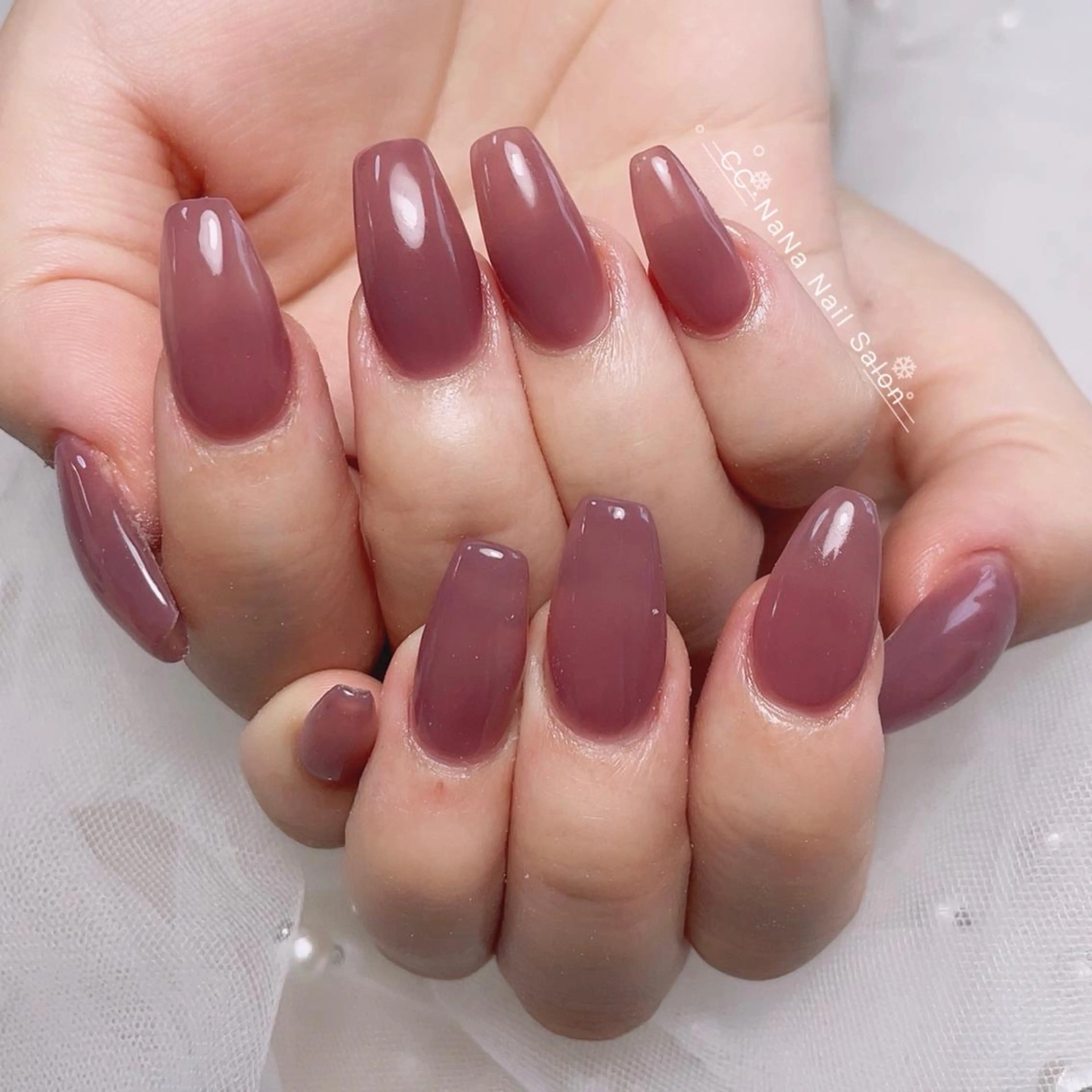 ネイル ハンドネイル CCNaNaスカルプ 長さだし専門💎Yoのネイルデザイン