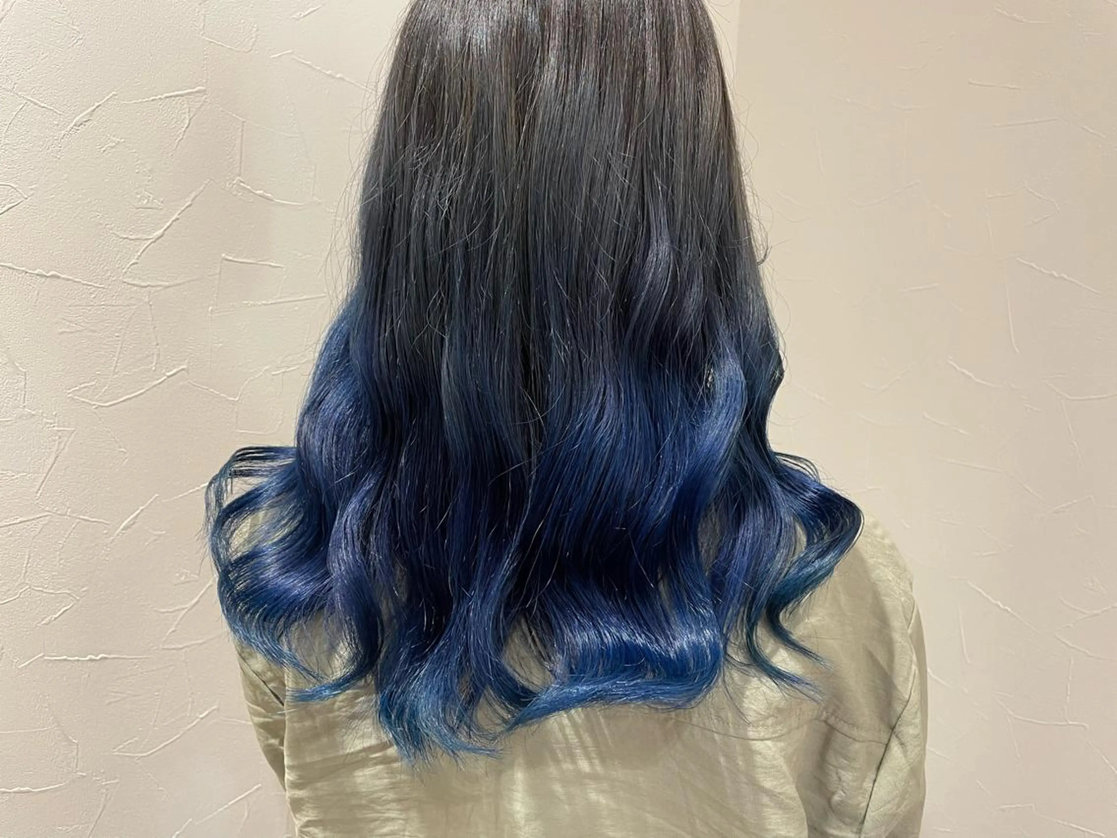 ブリーチ+グラデーションカラーの写真