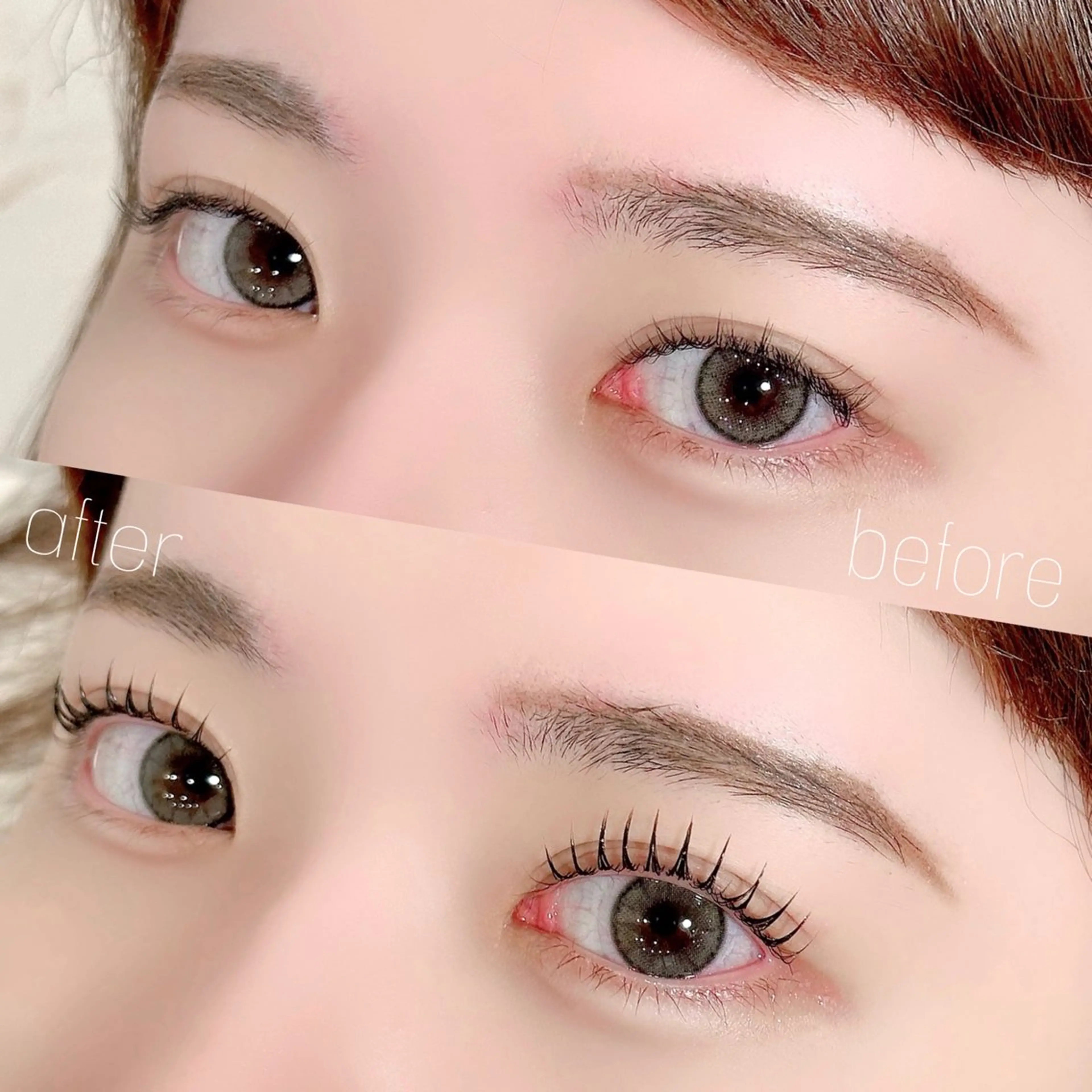 マツエク・マツパ パリジェンヌラッシュリフト 120%可愛い保証 💝fein心斎橋店のマツエク・マツパデザイン